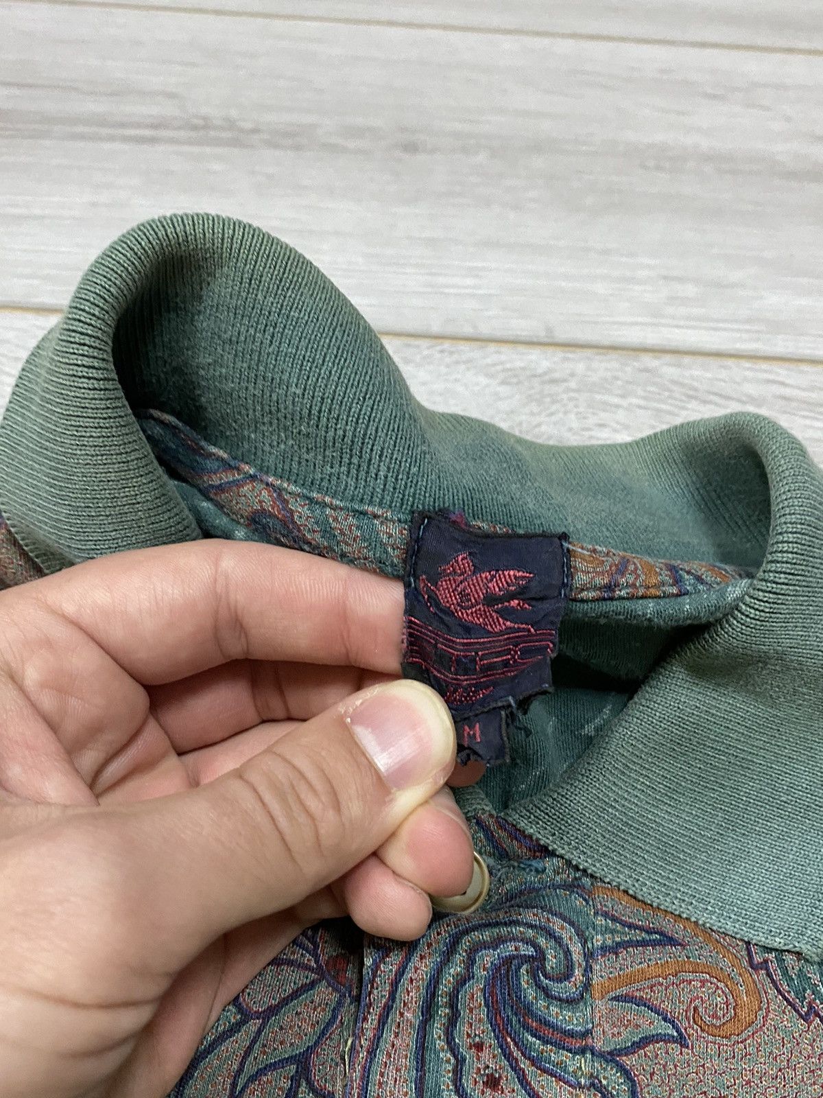 Etro Etro vintage bandana polo buttons patterns Size US M / EU 48-50 / 2 - 4 Thumbnail