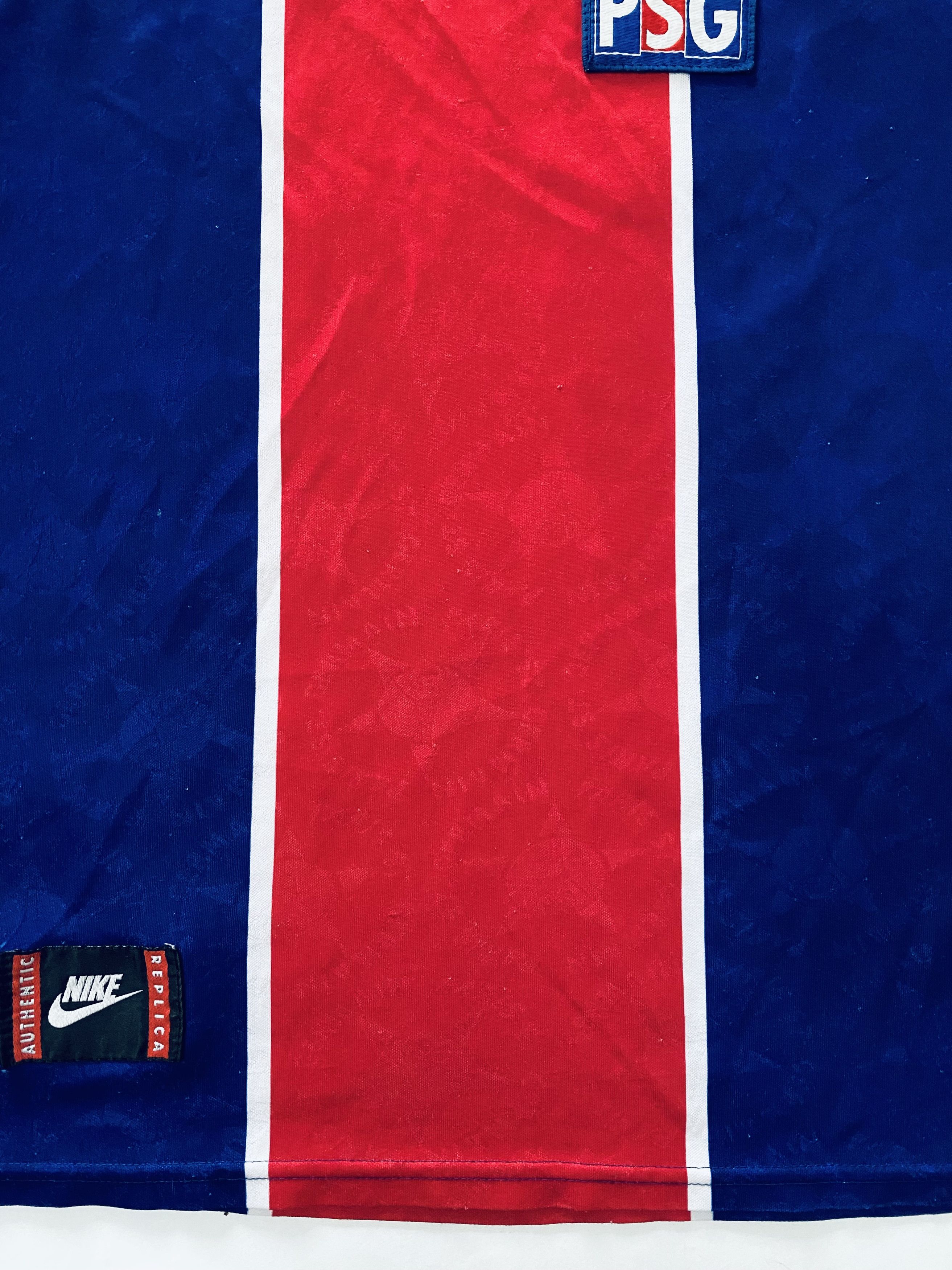 Nike Paris Saint-Germain Home Jersey Shirt 1994 - 1995 PSG Size US S / EU 44-46 / 1 - 13 Thumbnail