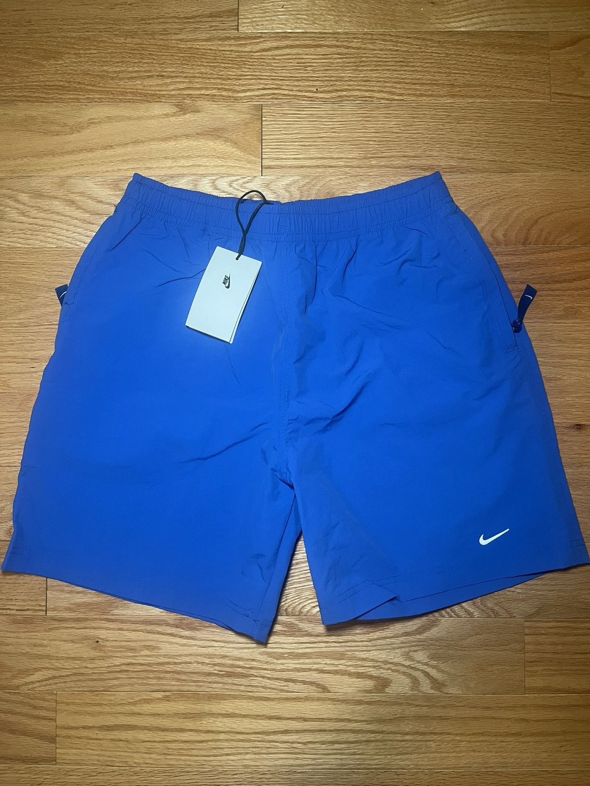 Nike Nike Royal Blue Polyester Vintage Shorts Men’s Size Large Size US 32 / EU 48 - 1 Thumbnail