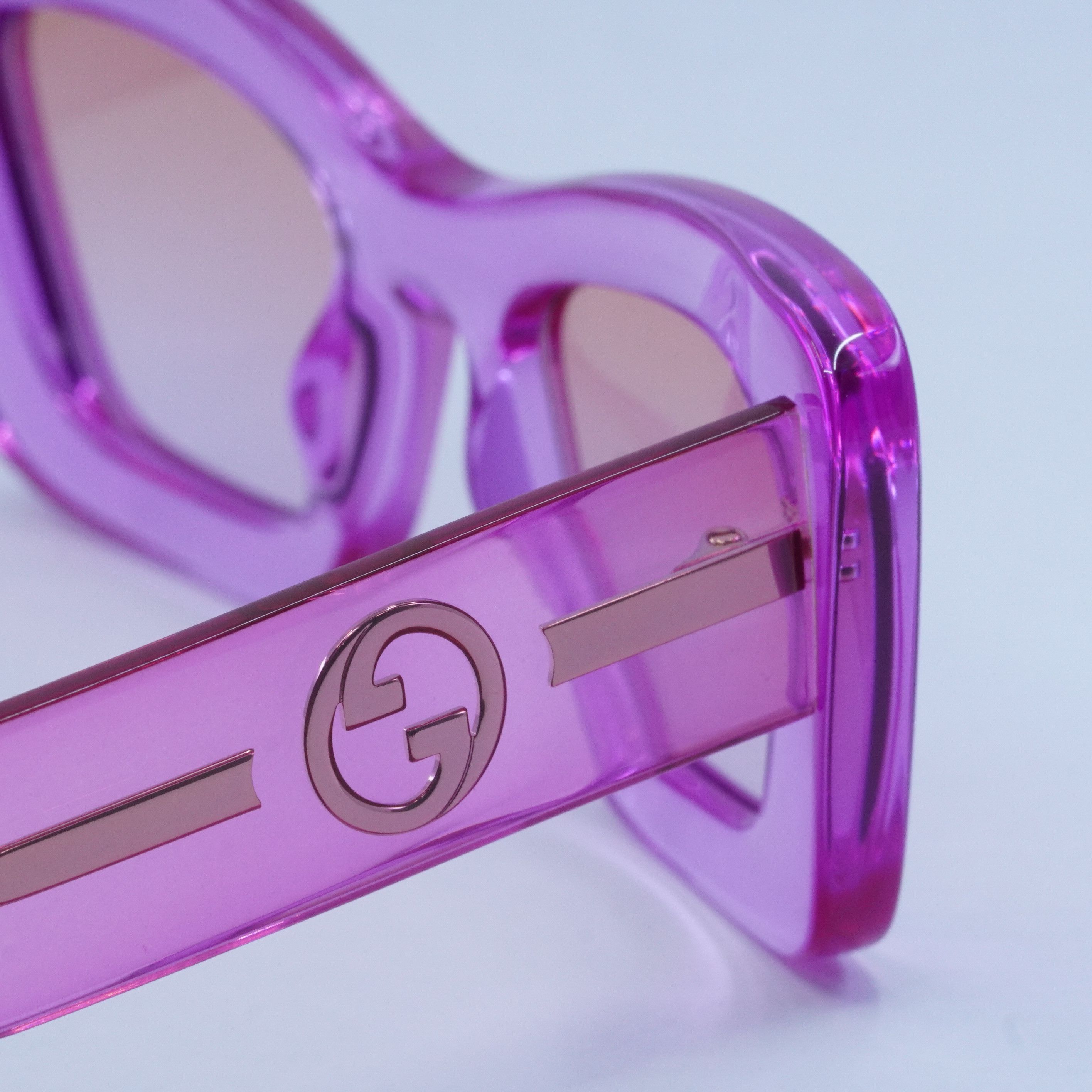 Gucci Gucci GG1552S 003 Women Sunglasses Magenta Frame Size ONE SIZE - 13 Thumbnail