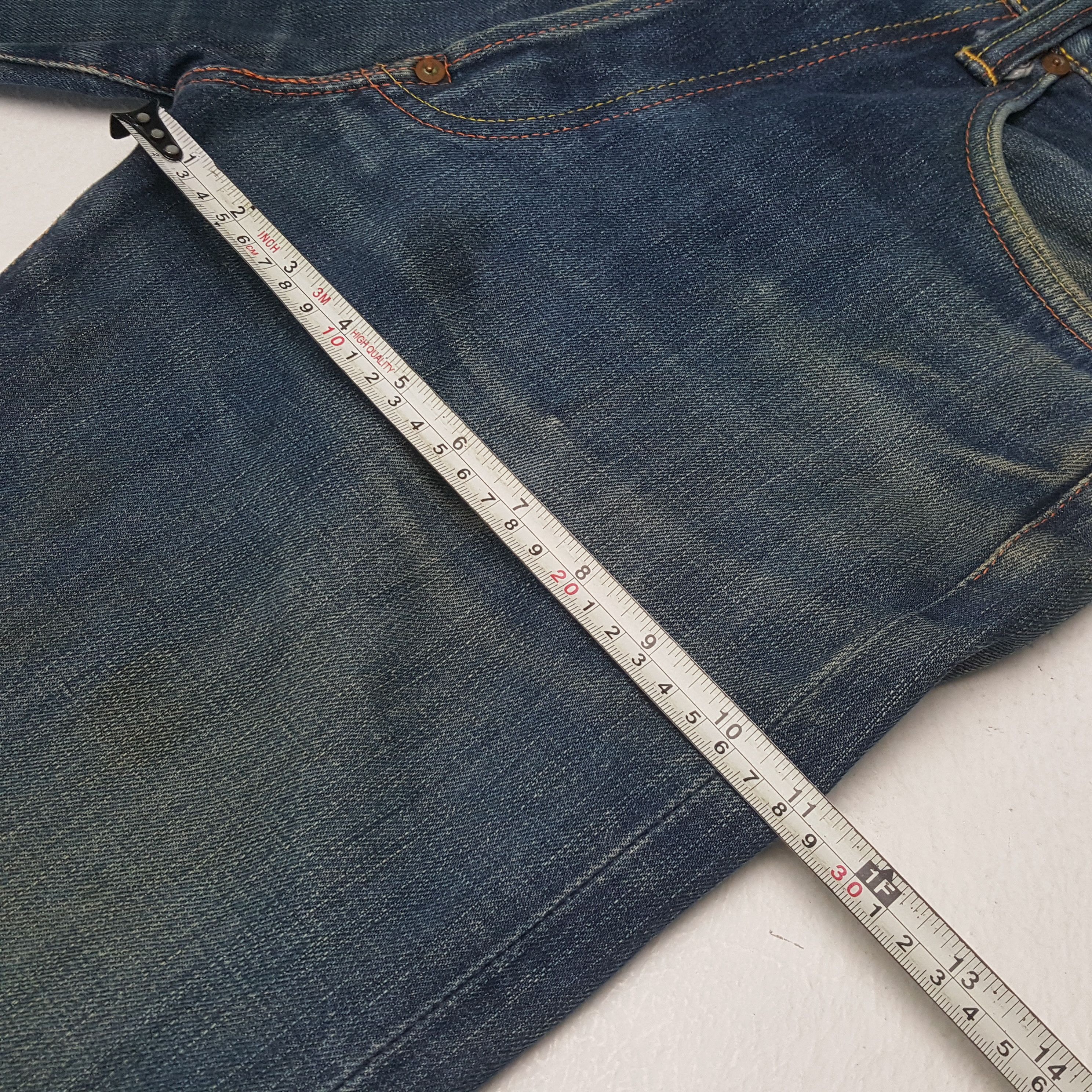 Evisu × Japanese Brand × Vintage Vintage EVISU Japanese Brand Daicock Custom Style Jeans Size US 28 / EU 44 - 12 Thumbnail