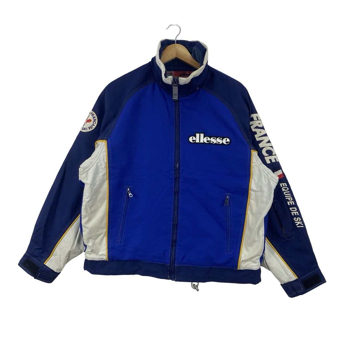 Ellesse Vintage ELLESSE FRANCE EQUIPE De Ski Breathable Fabric Ski Size US L / EU 52-54 / 3 - 4 Thumbnail