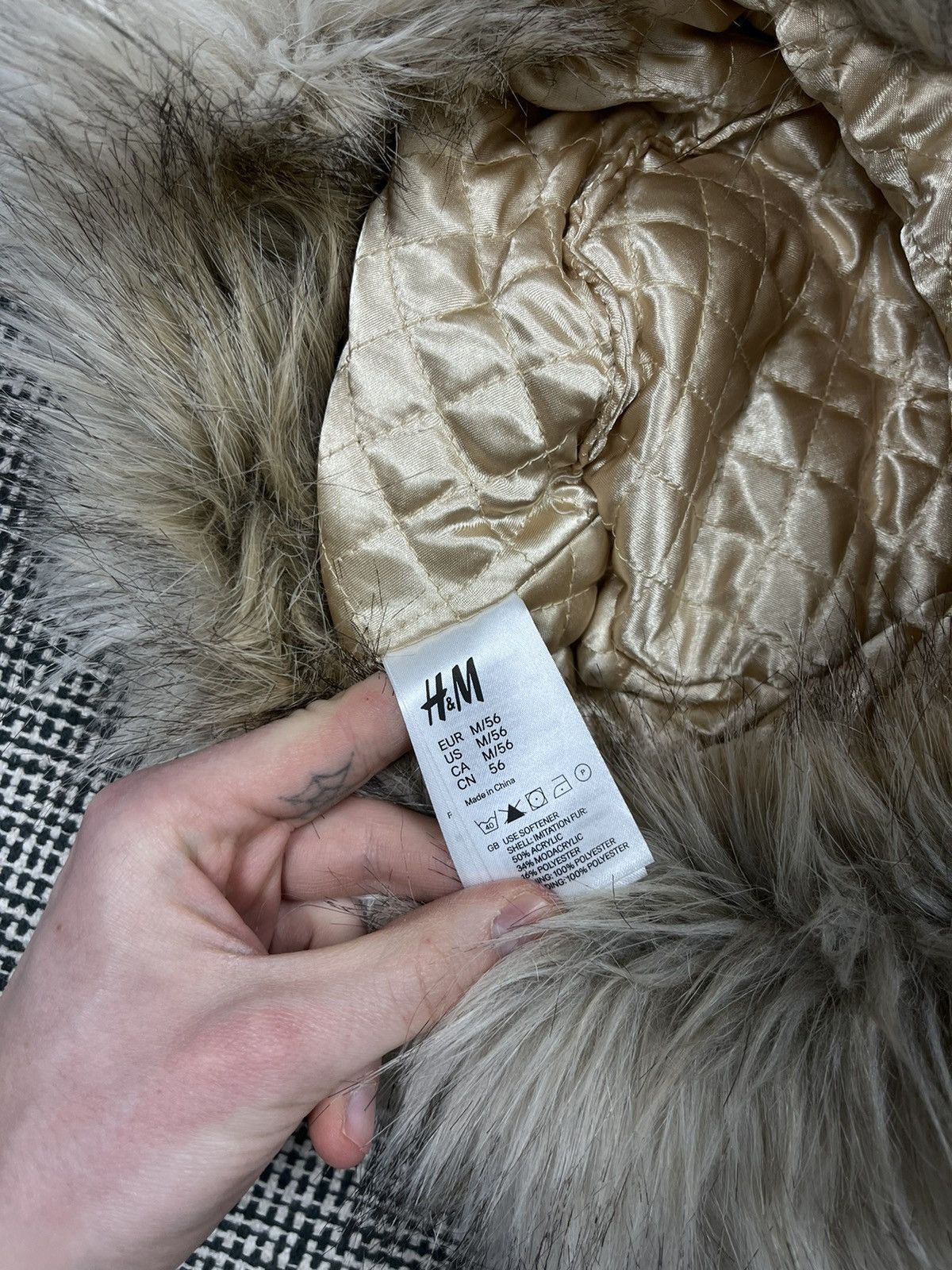 Other faux fur ushanka fuzzy hat y2k Vintage Size ONE SIZE - 6 Thumbnail
