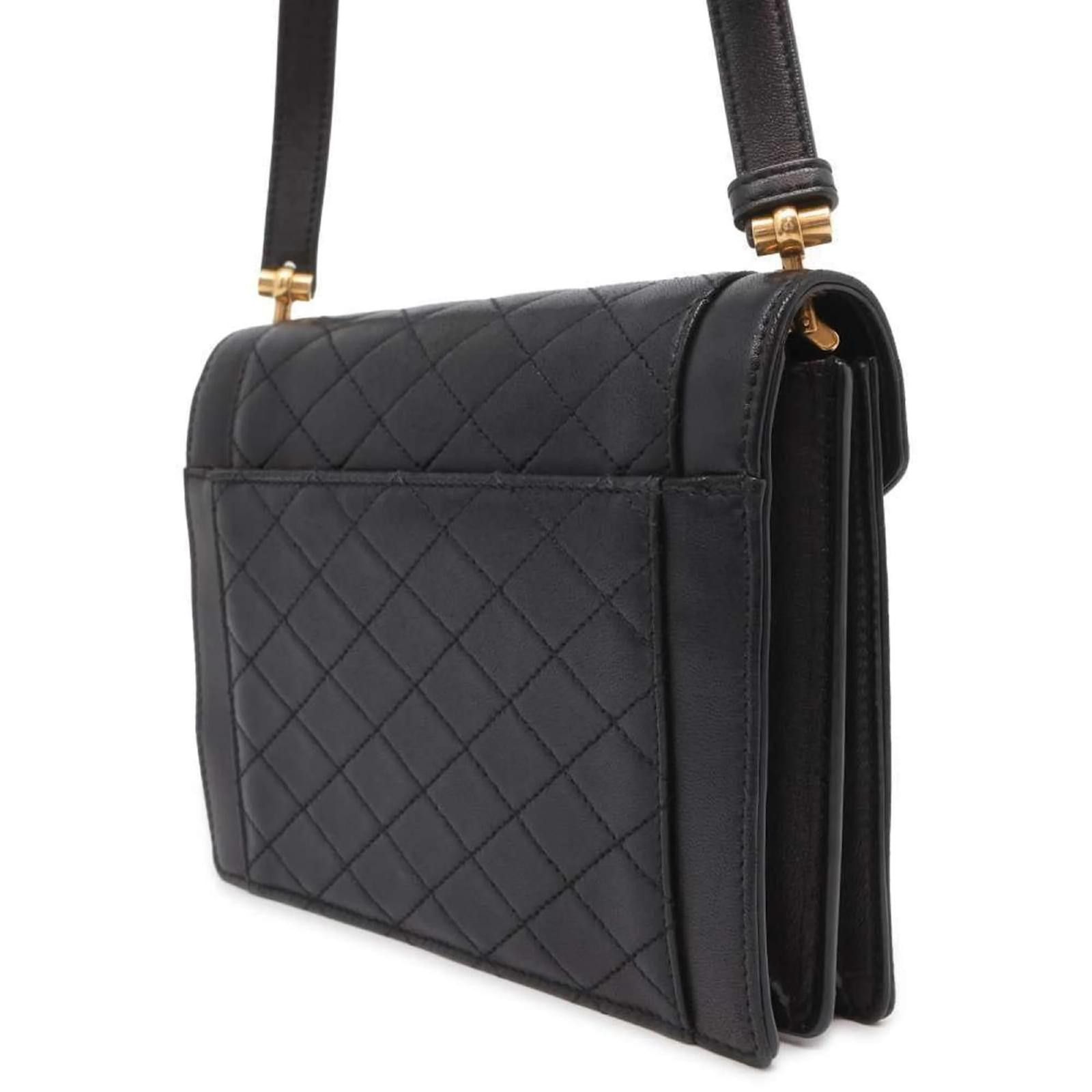 Saint Laurent Paris o1b1hav110924 Size: OS / Mini Gaby Leather Bag in Black Size ONE SIZE - 2 Thumbnail