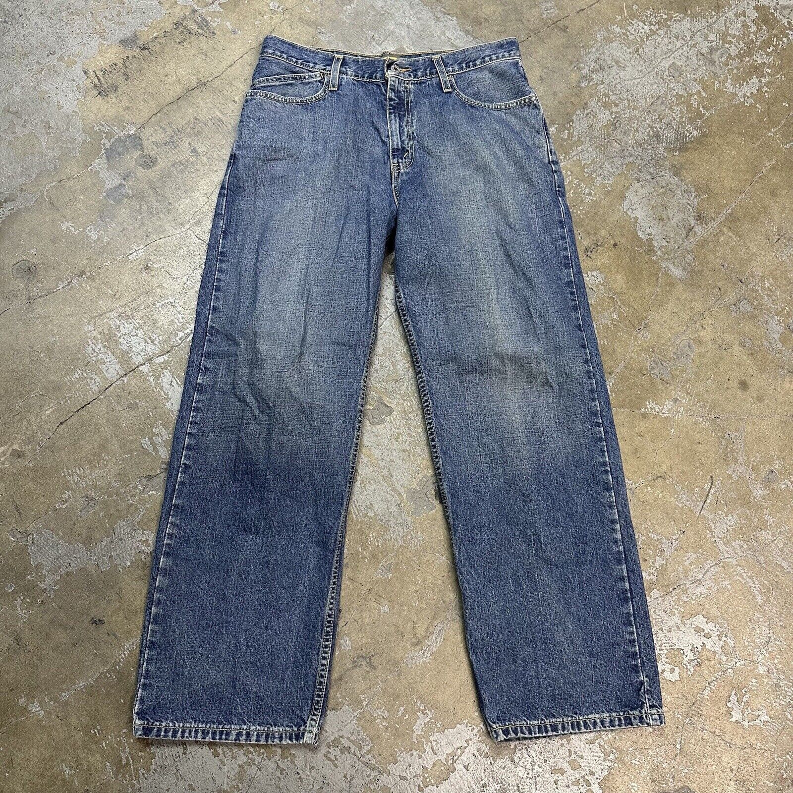 JNCO × Levi's × Vintage Vintage Y2K Levi’s Silvertab Baggy Denim Jeans 33x30 Skater Size US 33 - 1 Thumbnail