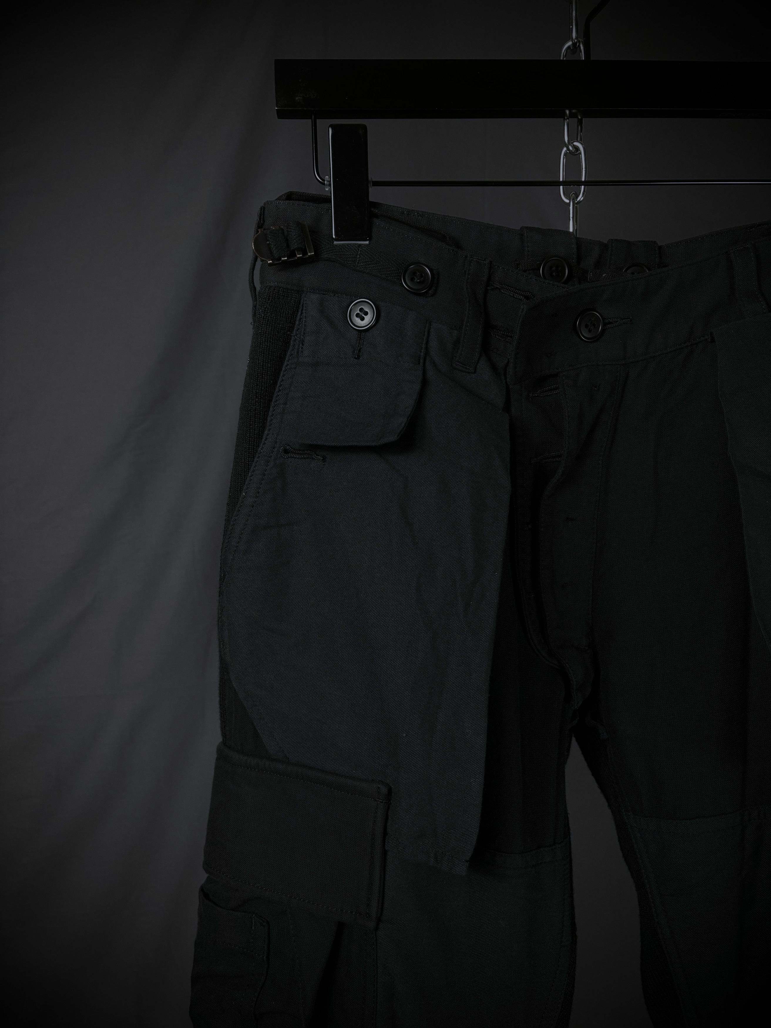 Maison MIHARA YASUHIRO Miharayasuhiro 3D Hybrid Cargo Pants – 2000s Size US 30 / EU 46 - 3 Thumbnail