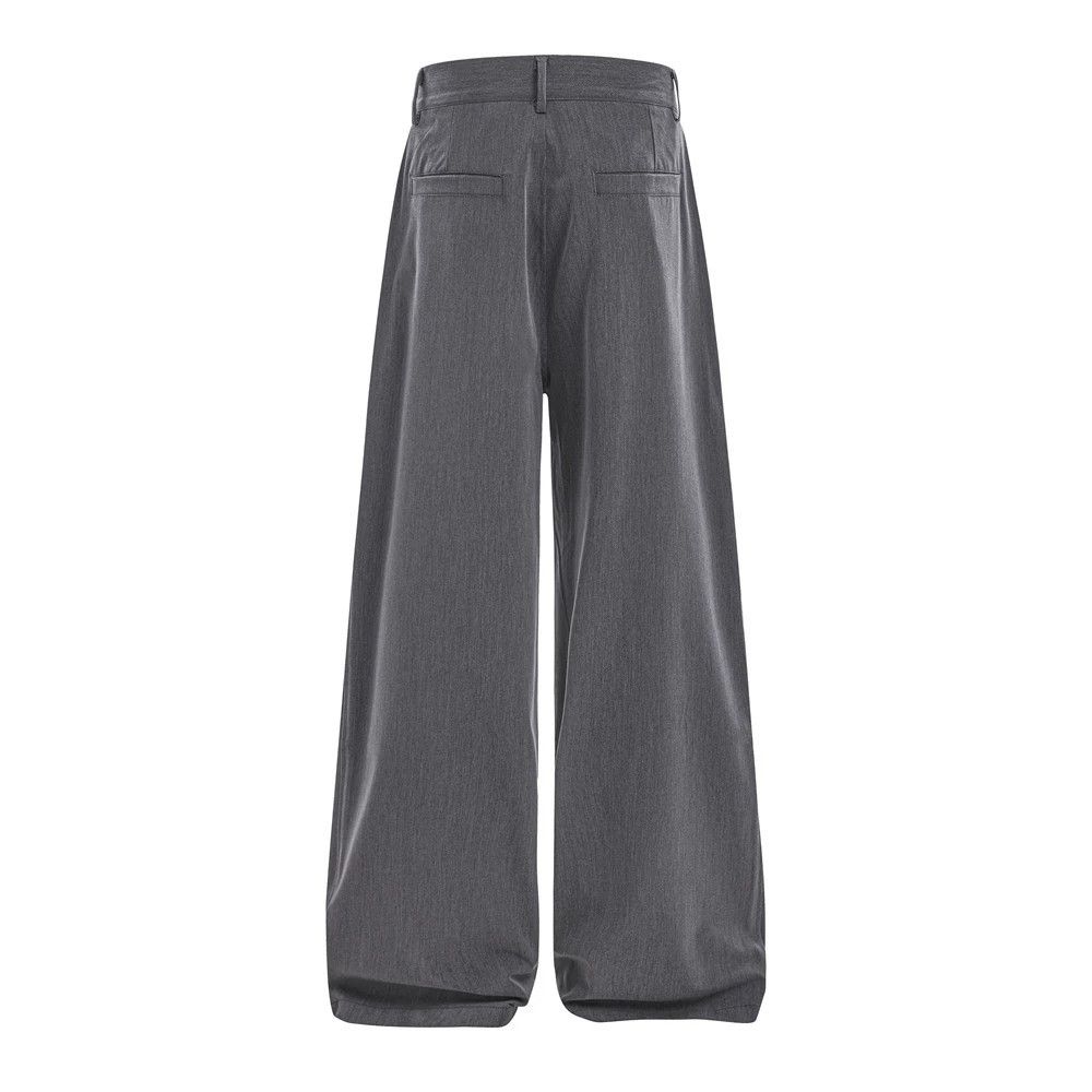 Japanese Brand Men's trendy high street casual loose wide leg trousers Size US 32 / EU 48 - 2 Thumbnail