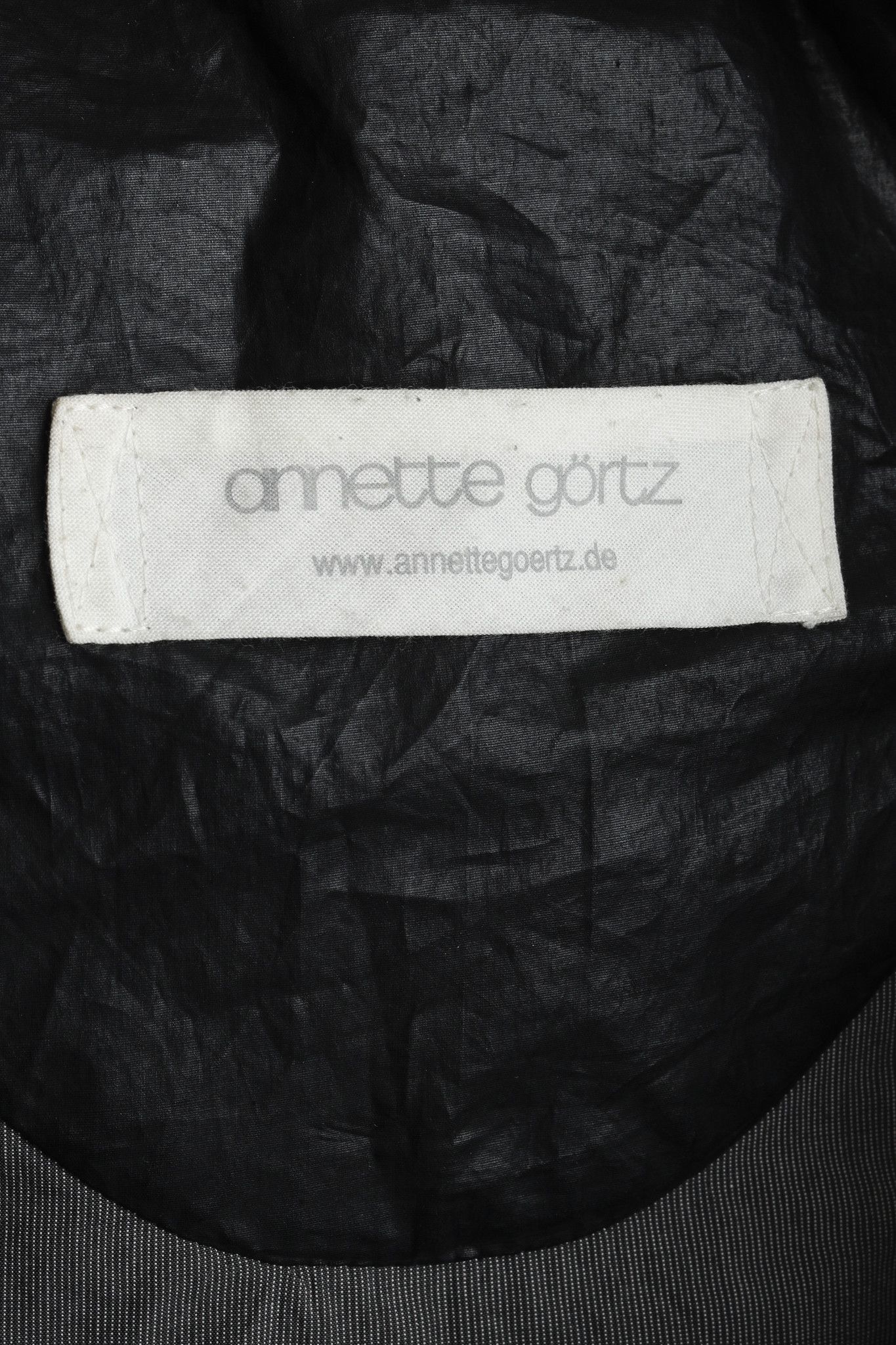 Annette Gortz Annette Gortz Coated Cotton Concealed Hood Bomber Jacket Size M / US 6-8 / IT 42-44 - 4 Thumbnail