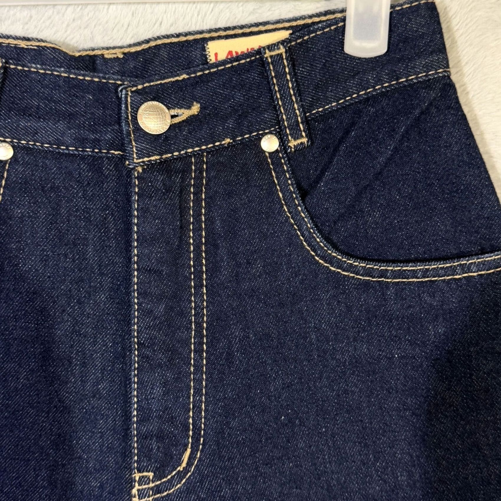 Denime Lawman Jeans Women’s Size 3 Blue Denim Medium Wash Skinny 100% Cotton Size 26" / US 2 / IT 38 - 4 Thumbnail