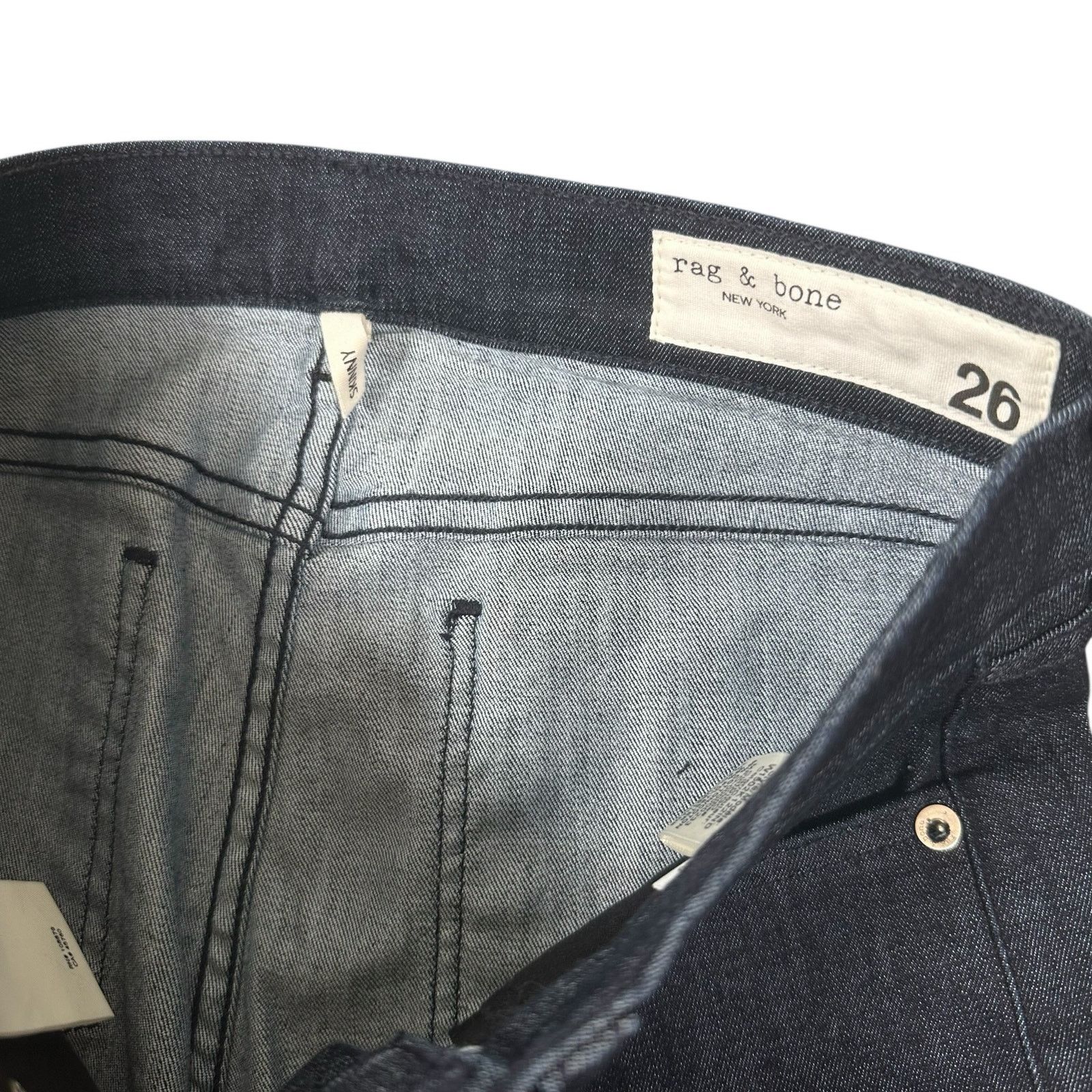 Rag & Bone Rag & Bone Women's Skinny Jeans Blue Size 26 Size 26" / US 2 / IT 38 - 5 Thumbnail