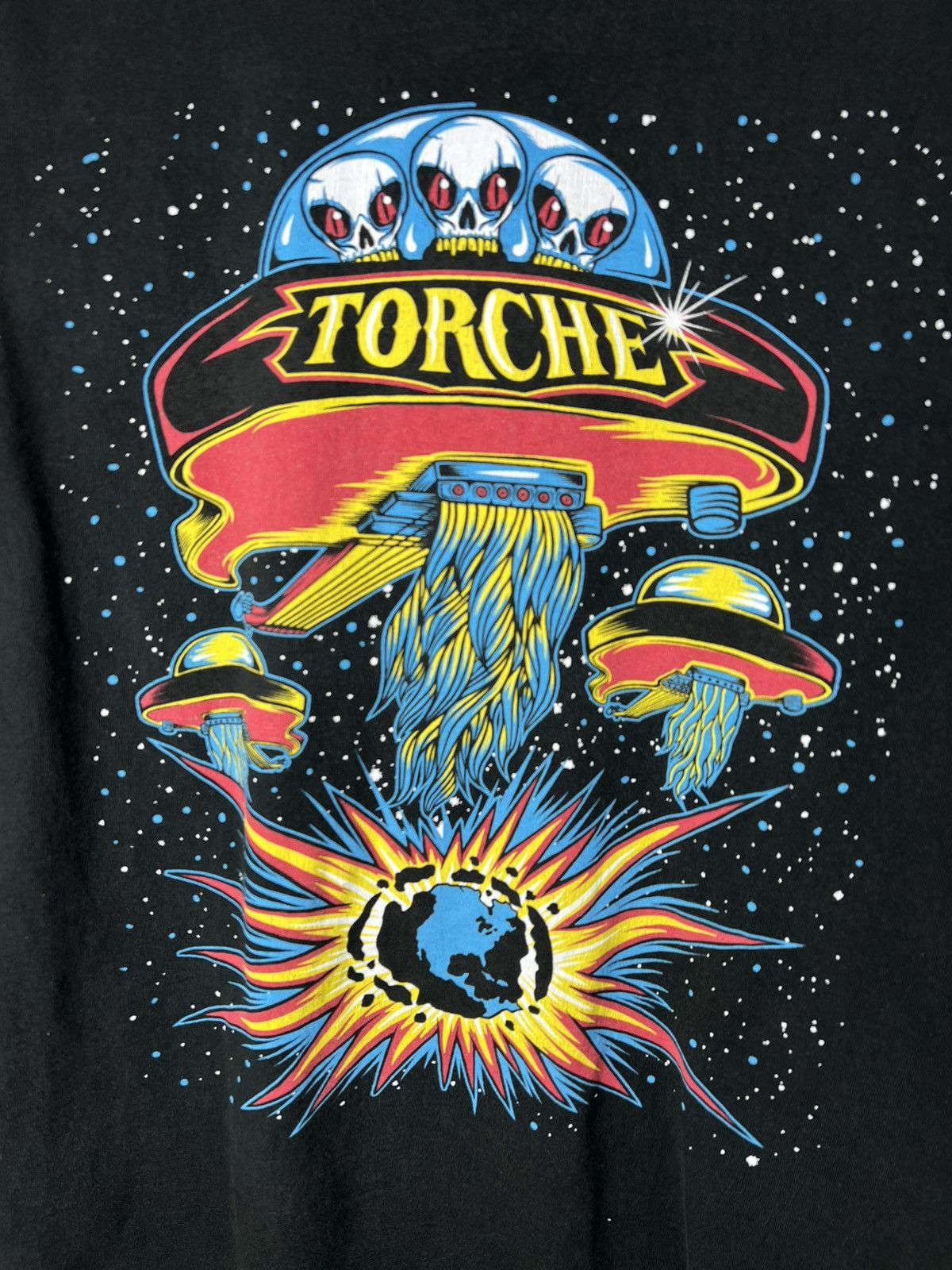 Band Tees Vintage streetwear rock band music torche T-shirt Size US M / EU 48-50 / 2 - 2 Thumbnail
