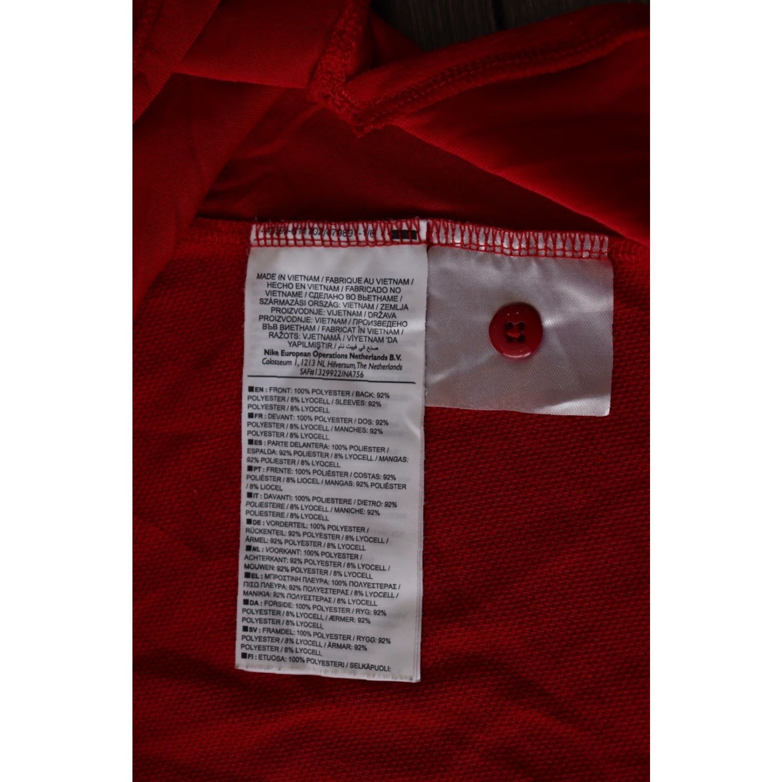 Nike Nike Court RF Roger Federer MENS Tennis Polo Shirt Red 843849-687 Medium Size US M / EU 48-50 / 2 - 5 Thumbnail