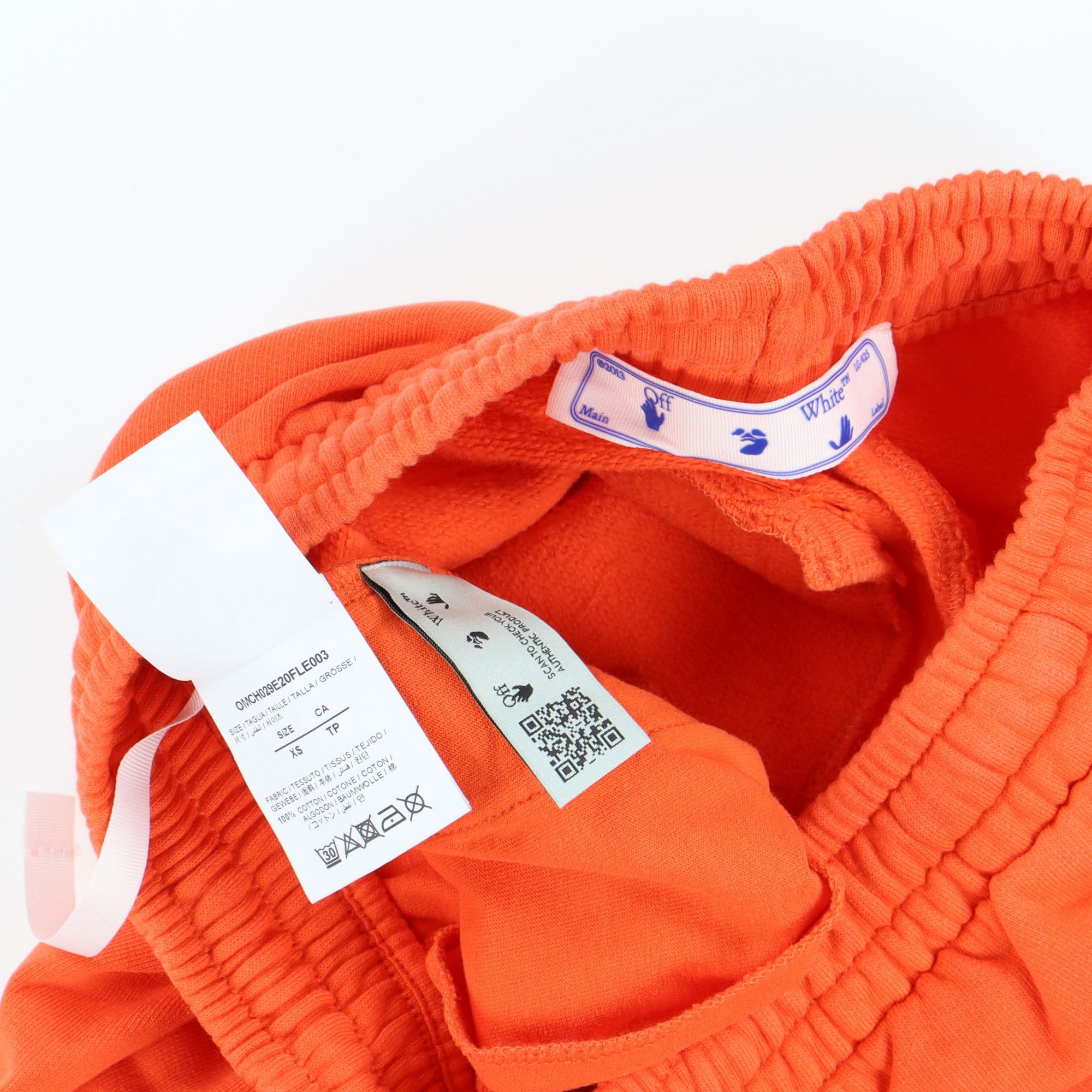 Off-White Orange Sprayed Stencil Arrows Logo Sweatpants Size 28" / US 6 / IT 42 - 7 Thumbnail