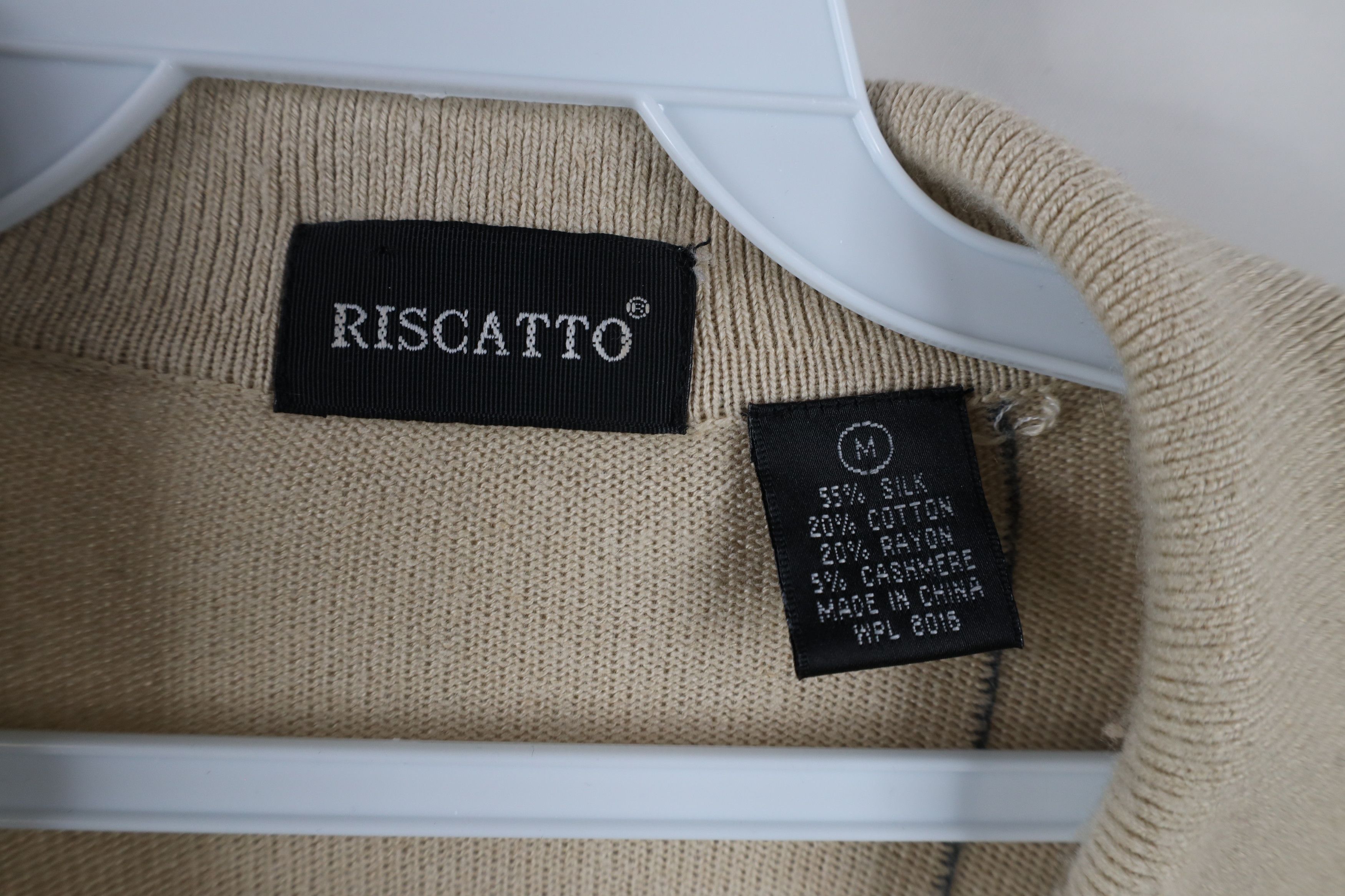 Vintage Vintage 90s Streetwear Cashmere Blend Knit Collared Sweater Size US M / EU 48-50 / 2 - 6 Thumbnail