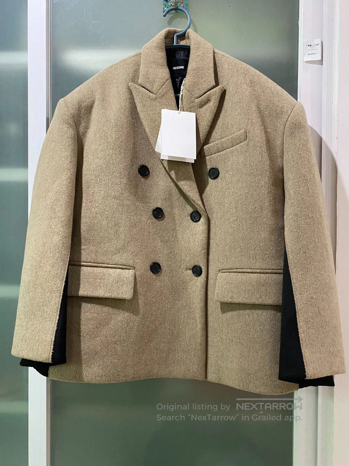 WE11DONE we11done double-breasted blazer. Size US M / EU 48-50 / 2 - 1 Thumbnail