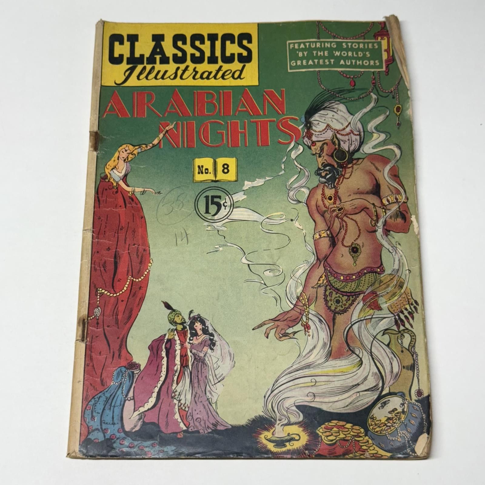 Designer VTG 70s CLASSICS ILLUSTRATED COMICS #8 ARABIAN NIGHTS G/VF- Size ONE SIZE - 2 Thumbnail