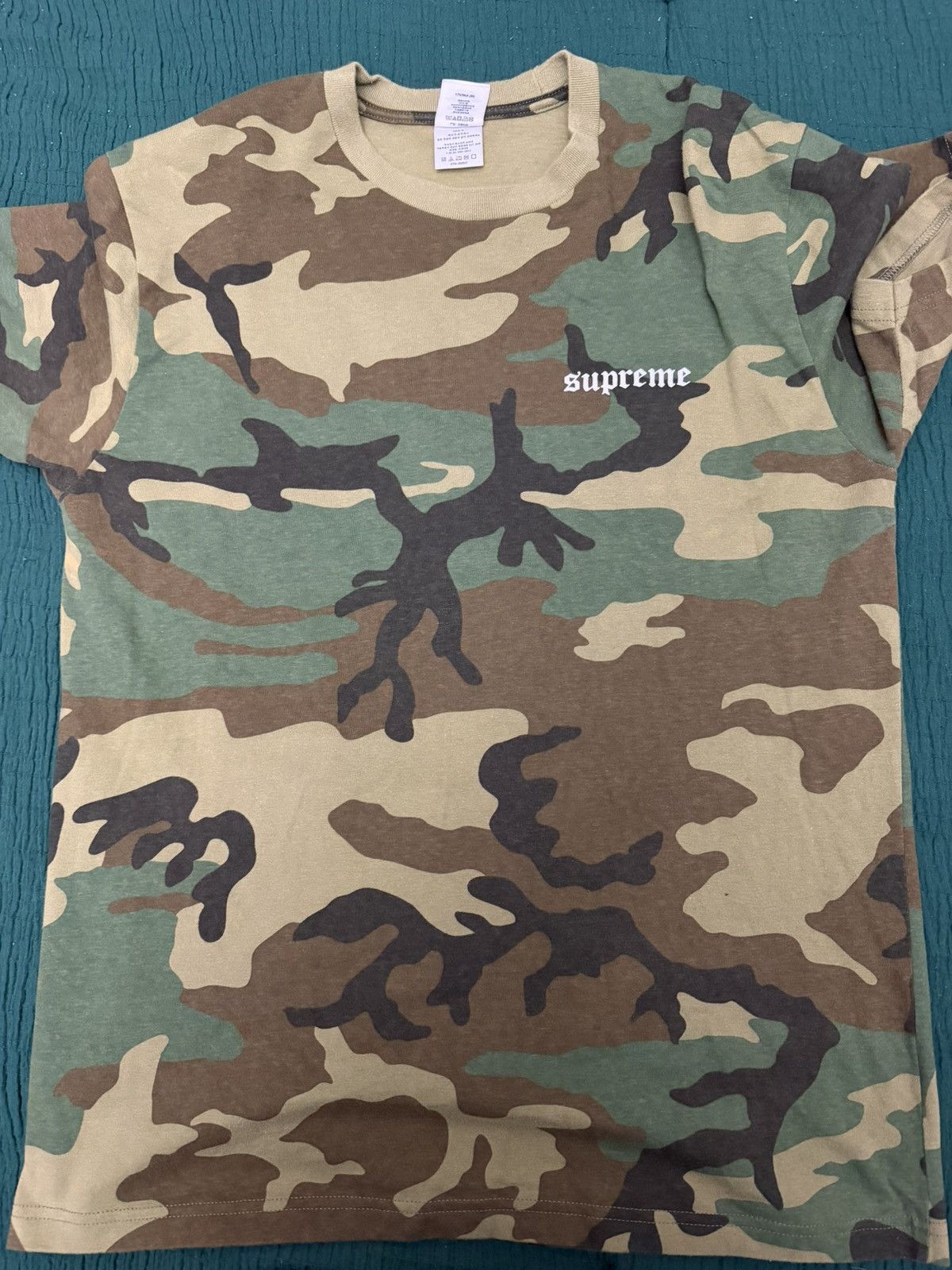 Supreme Supreme Camo Target tee Size US M / EU 48-50 / 2 - 1 Thumbnail