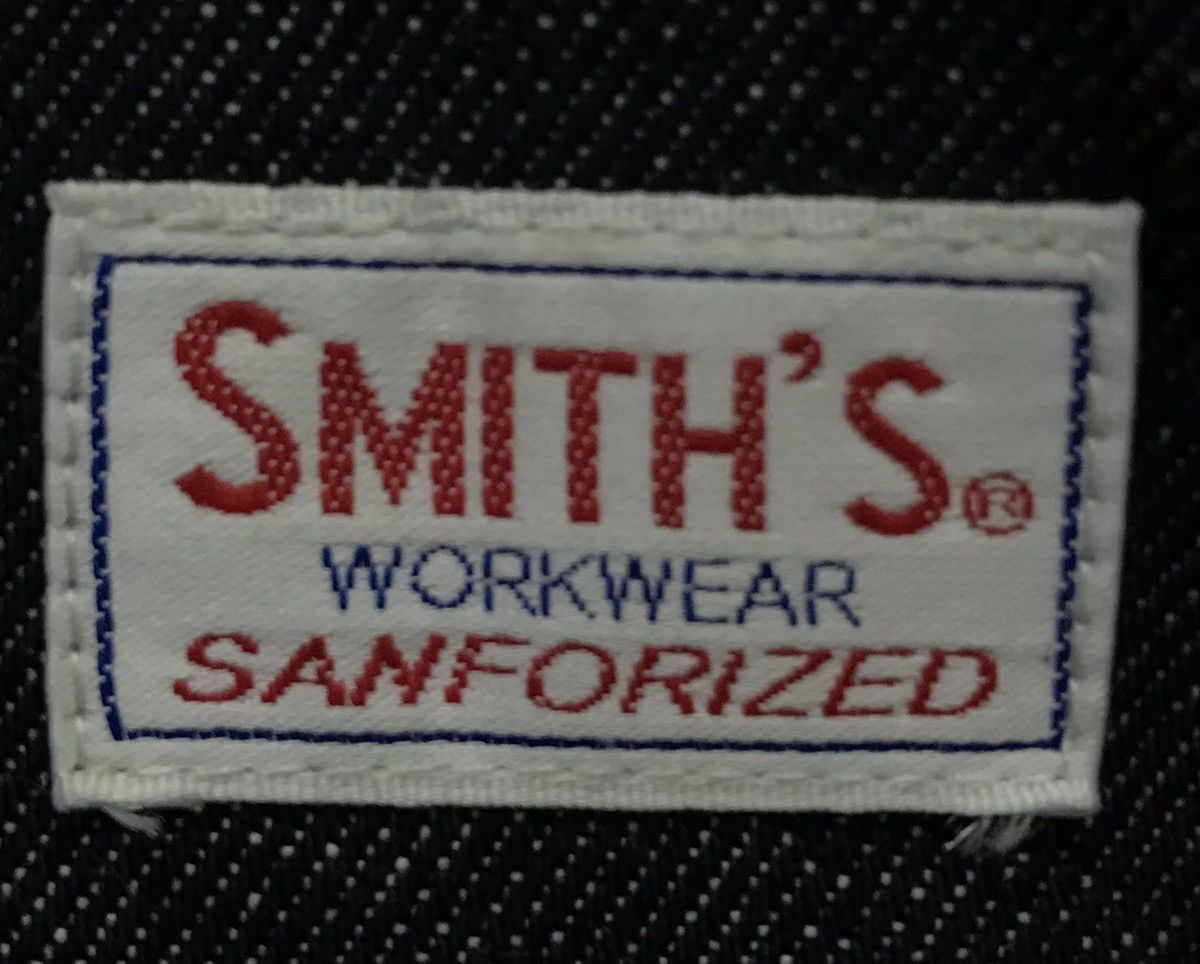 The Smiths Vintage Smith’s Workwear Sanforized Denim Jacket Size US M / EU 48-50 / 2 - 9 Thumbnail