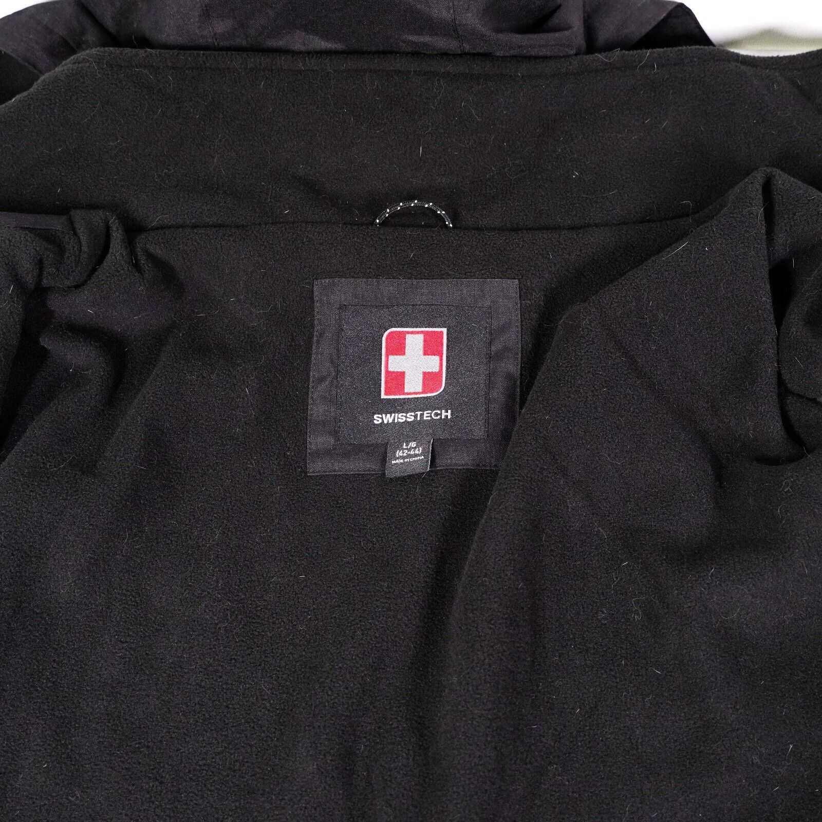 Other Swisstech Hooded Jacket Winter Coat Large 42-44 Black Gray Size US L / EU 52-54 / 3 - 7 Thumbnail