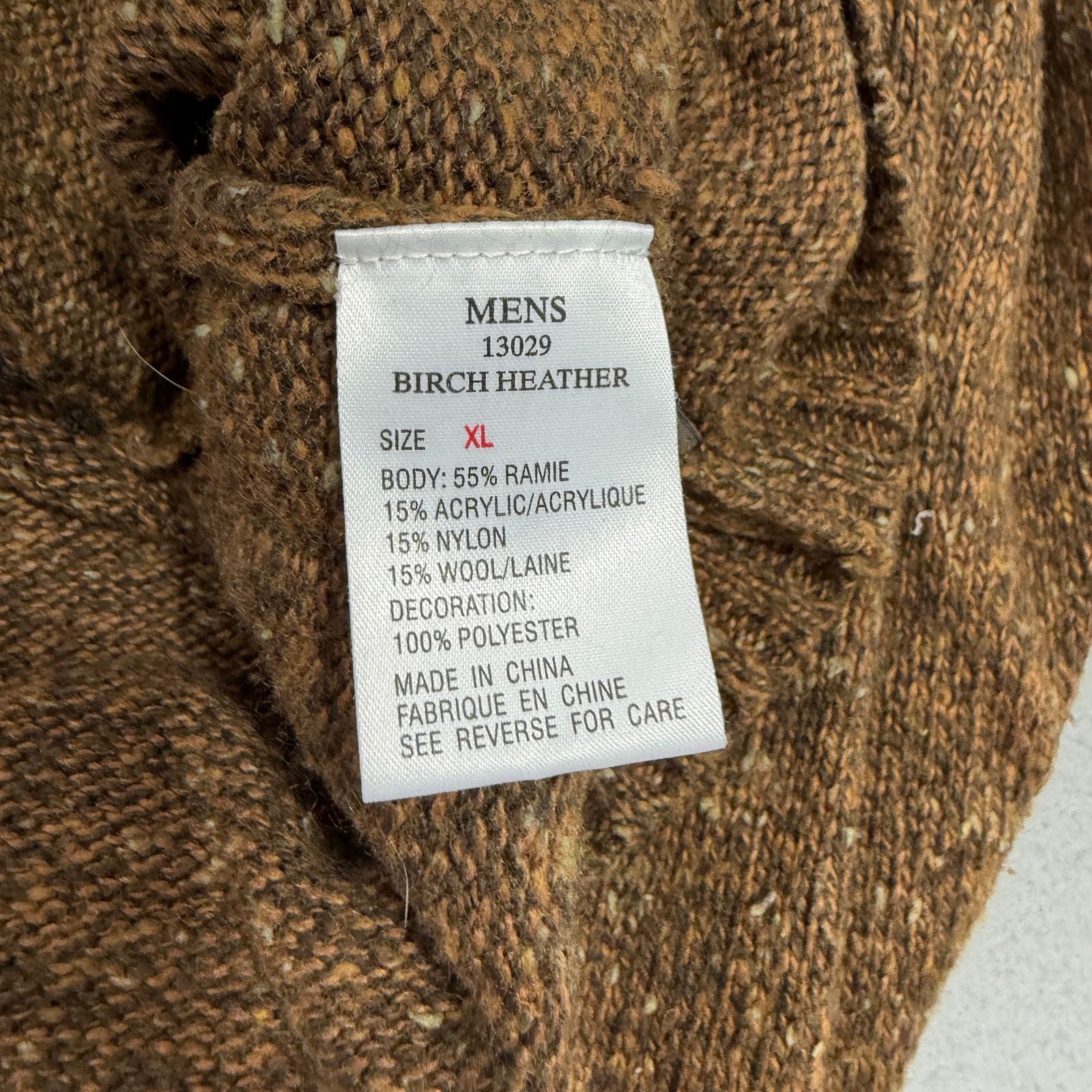 Vintage Woolrich Full Zip Wool Blend Sweater Men's Extra Large Size US XL / EU 56 / 4 - 7 Thumbnail