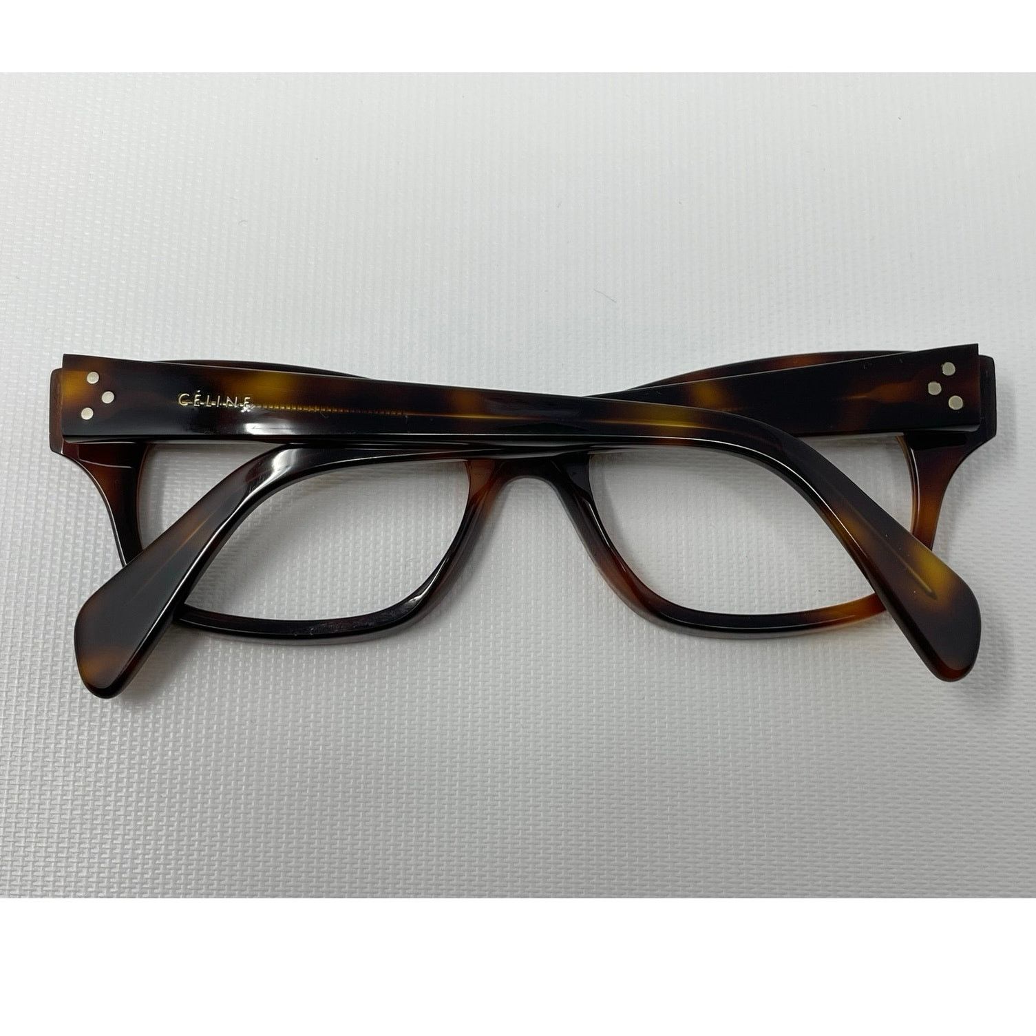 Celine CELINE CL41303 Glasses Frames Only Tortoise Size ONE SIZE - 10 Thumbnail