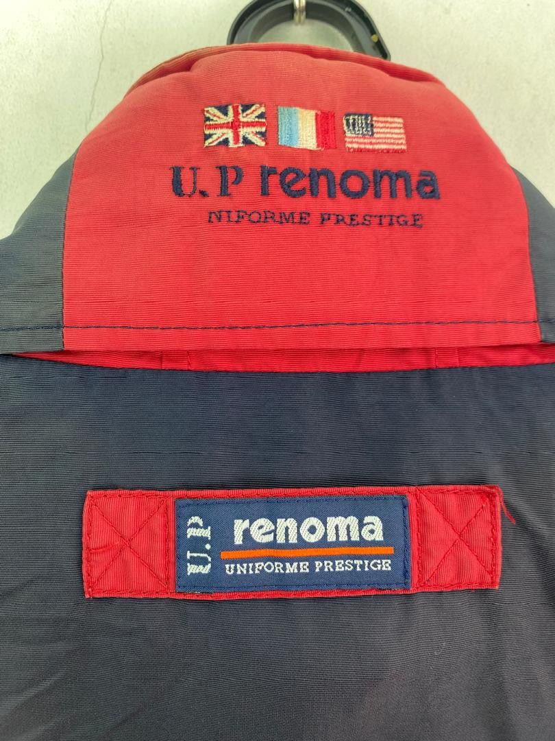 Japanese Brand Vtg 90s U.P Renoma saling gear design jacket colorblock Size US M / EU 48-50 / 2 - 10 Thumbnail