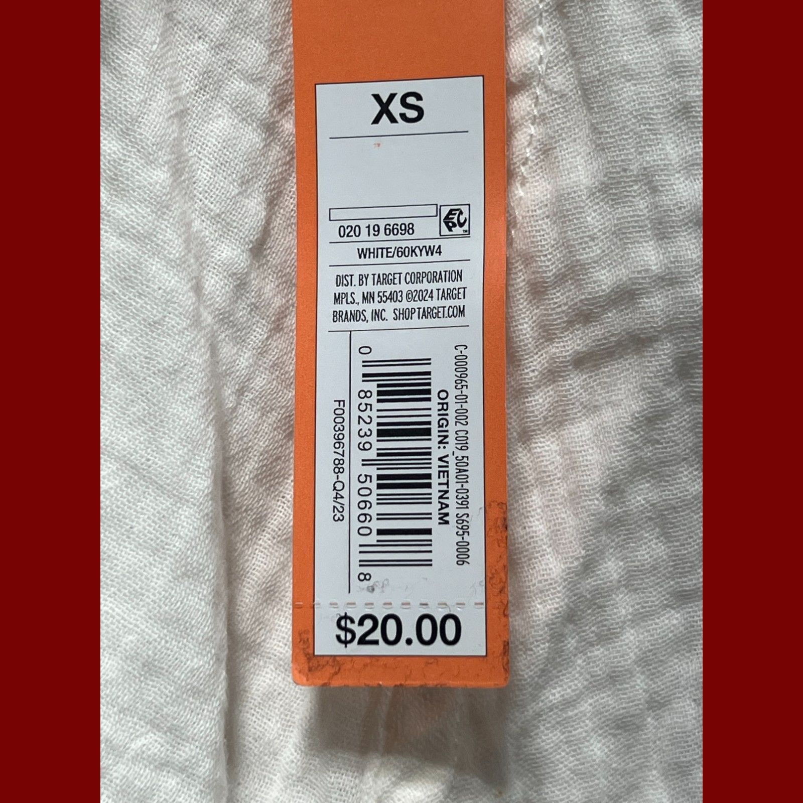 Other Colsie - Women's Tiny Tank Top - White - Extra Small Size XS / US 0-2 / IT 36-38 - 7 Thumbnail