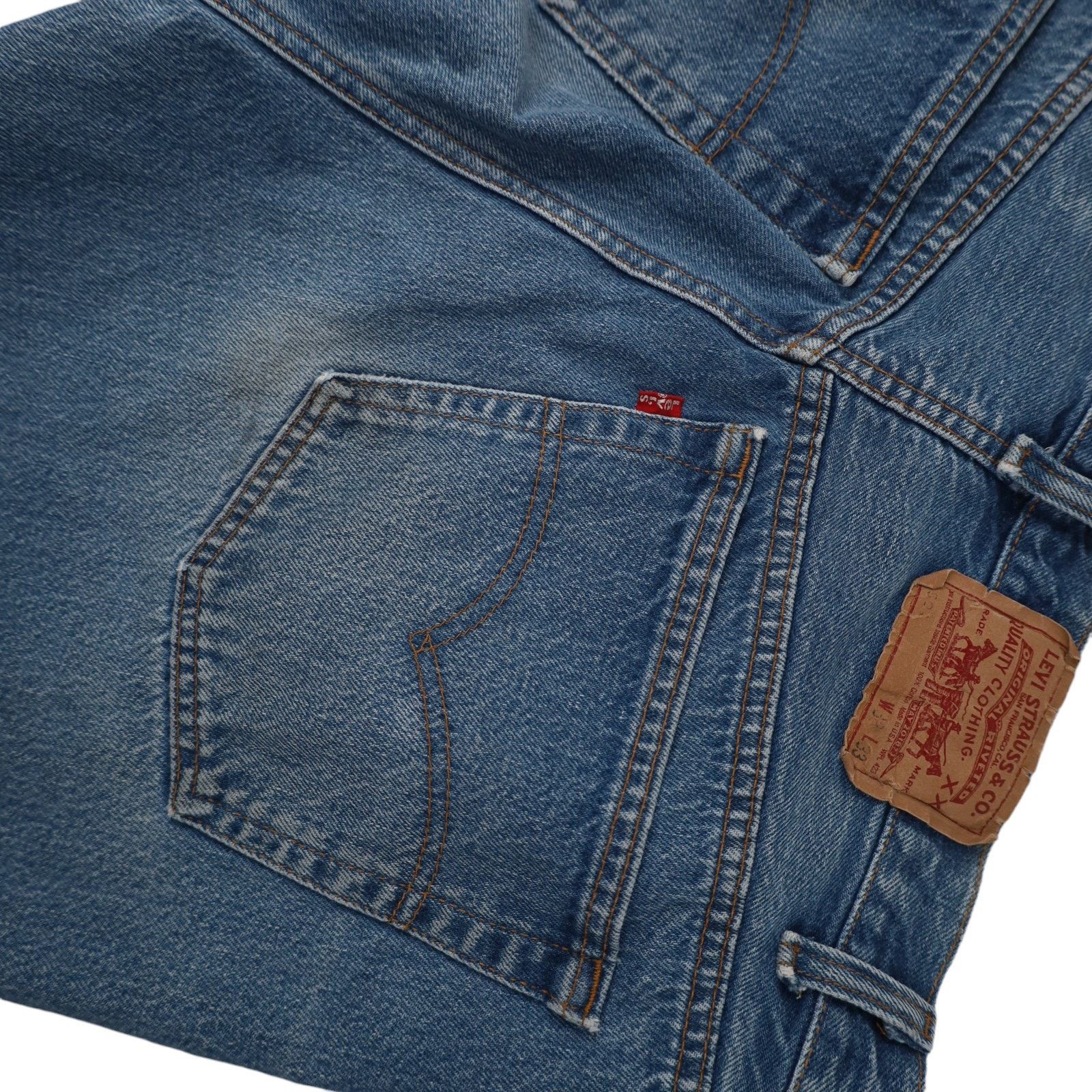 Levi's × Vintage Vintage USA Made Levis 501 Distressed Denim Jeans Size US 34 / EU 50 - 15 Thumbnail