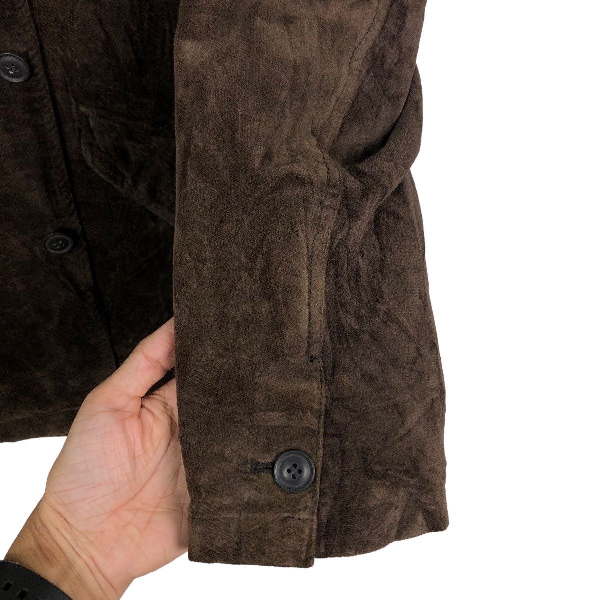 Japanese Brand 🔥Vintage Velvet Chore Jacket Smith’s American Issey Miyake Size US M / EU 48-50 / 2 - 15 Thumbnail