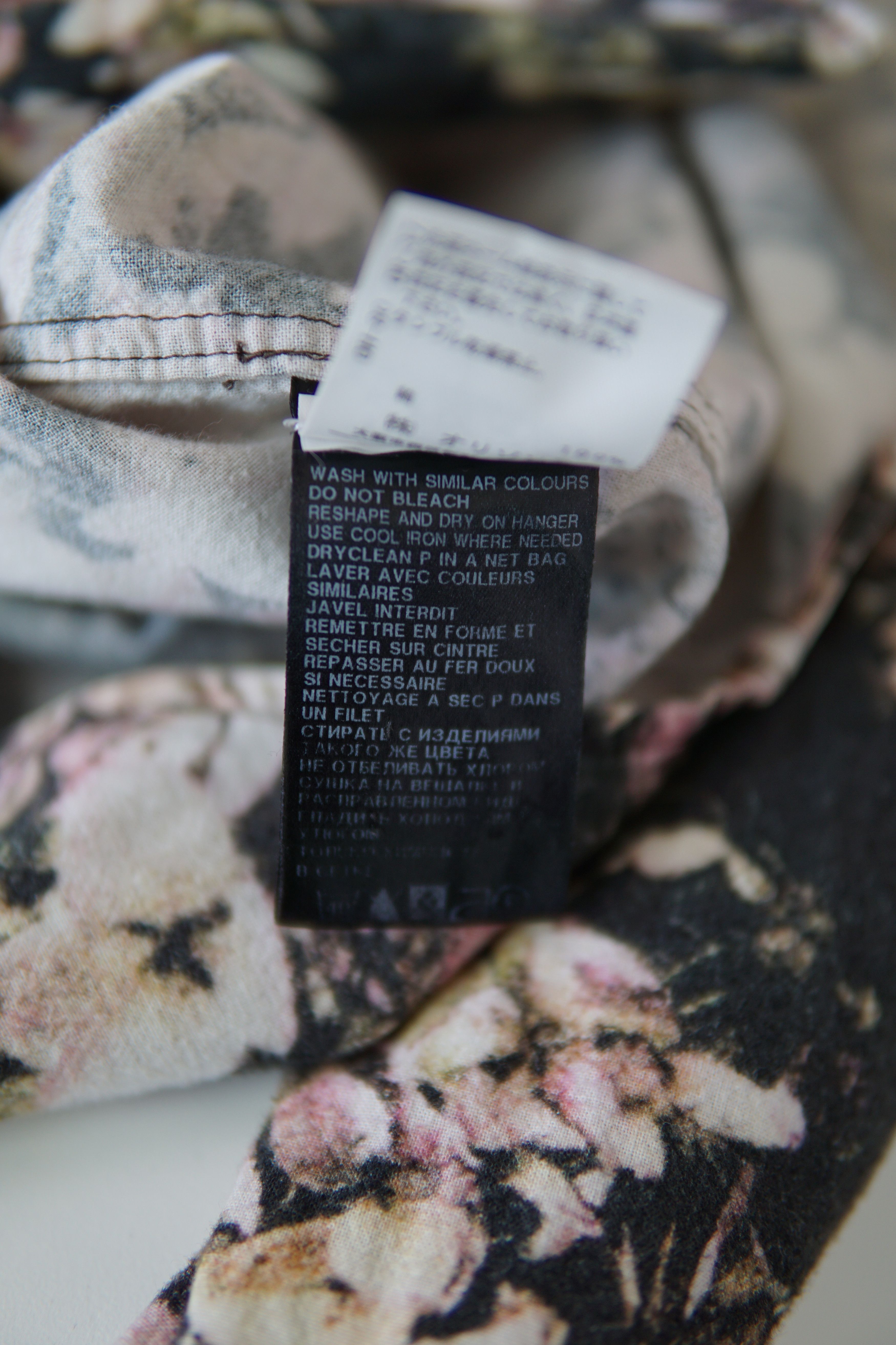 Ann Demeulemeester FW08 Hydrangea Shirt Size US S / EU 44-46 / 1 - 6 Thumbnail