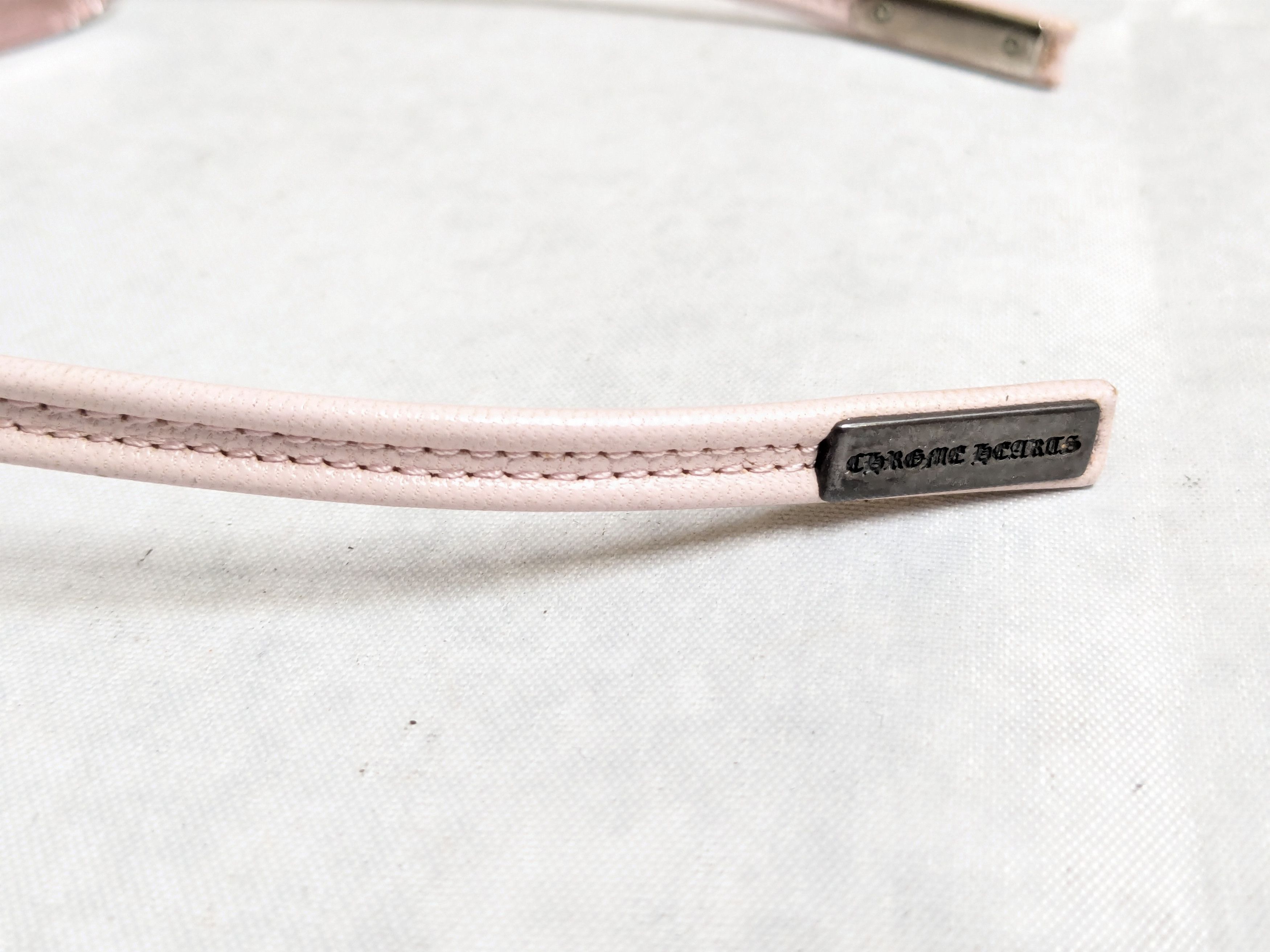 Chrome Hearts Chrome Hearts Classic Oval Sunglasses Pink Aviator Size ONE SIZE - 7 Thumbnail