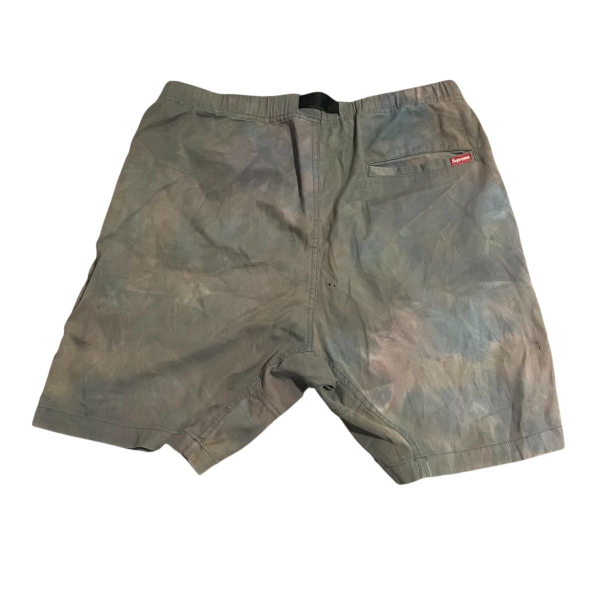 Supreme Marbled Corduroy Belted Shorts SS16