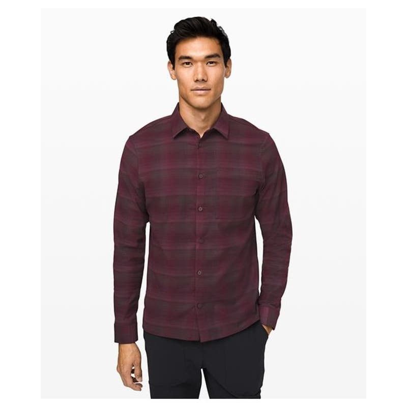 Lululemon Lululemon MASONS PEAK FLANNEL SHIRT L $128