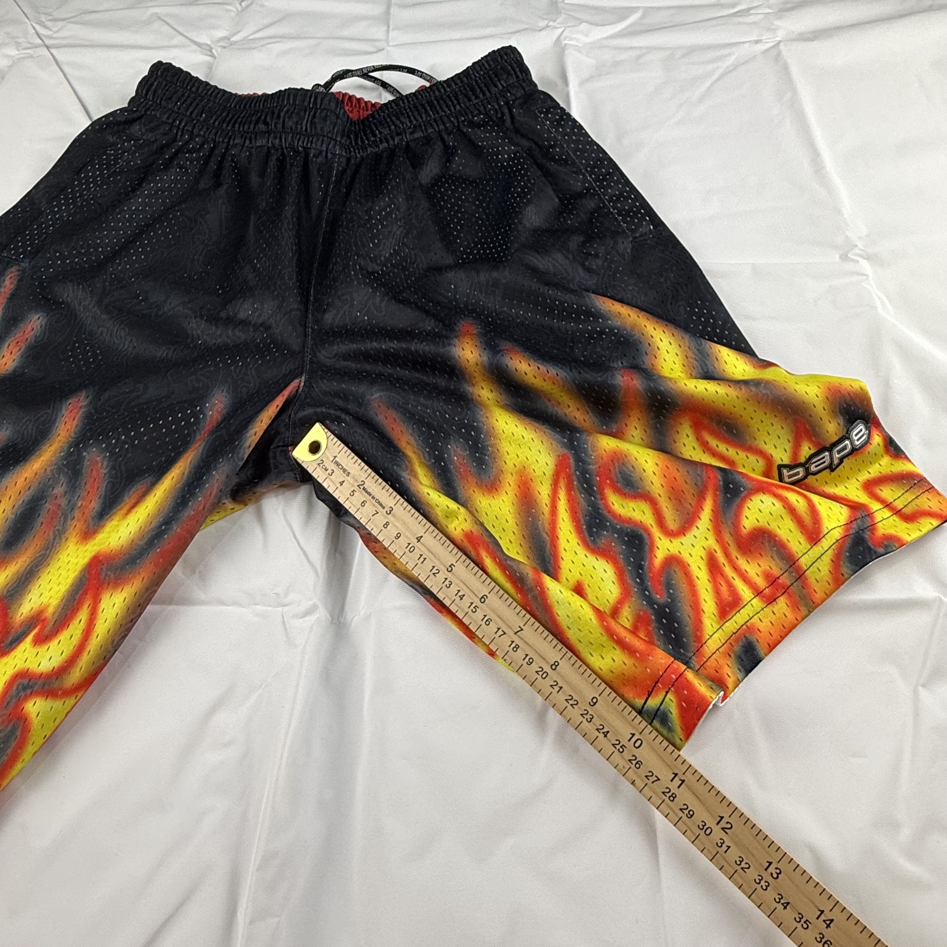 Bape BAPE Reversible Basketball Shorts Size US 28 / EU 44 - 17 Thumbnail
