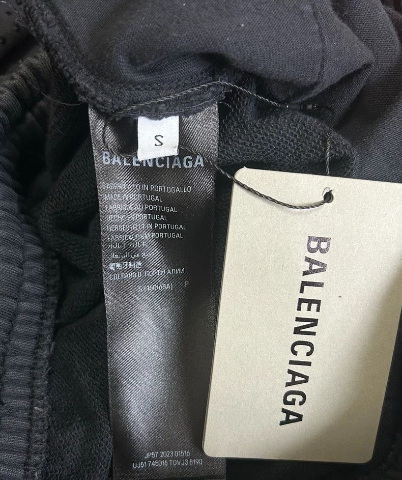 Balenciaga Balenciaga Rhinestone decorative waist oblique pockets ful Size US 27 - 4 Thumbnail