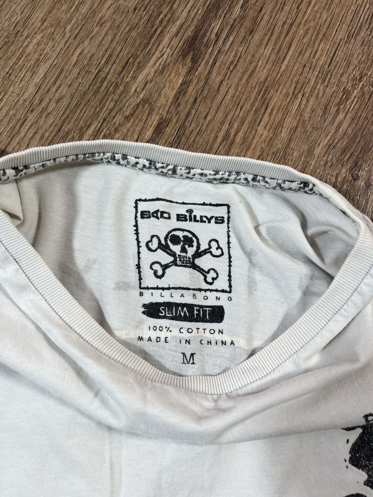 Billabong × Vintage Vintage Billabong Bad Billy’s Surf Skate Distressed T Shirt Size US M / EU 48-50 / 2 - 5 Thumbnail
