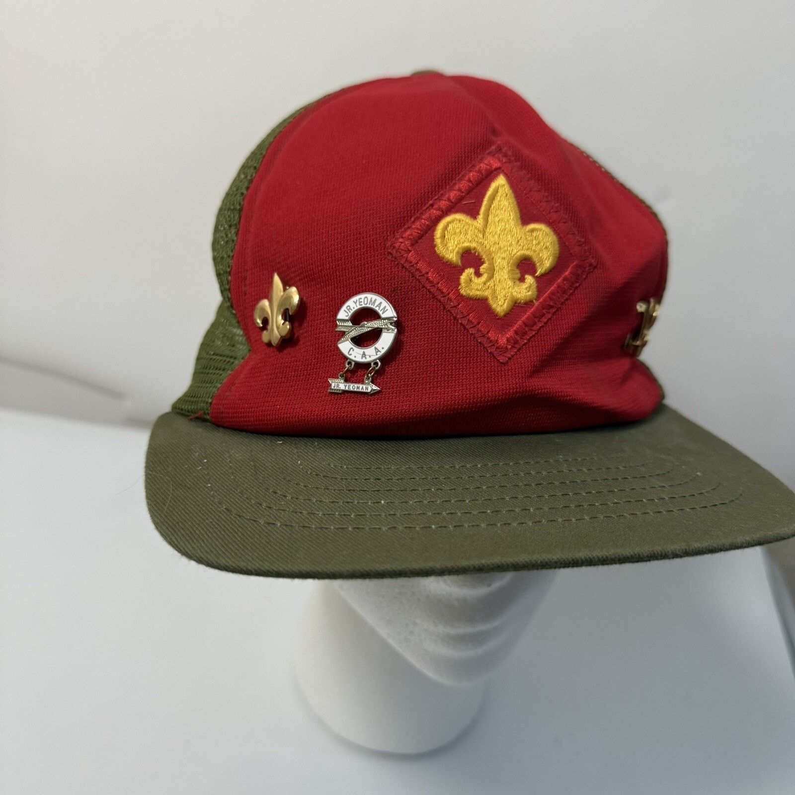 Other Vintage Boy Scouts Of America Snap Back Cap Pins OS USA 80’s Size ONE SIZE - 2 Thumbnail
