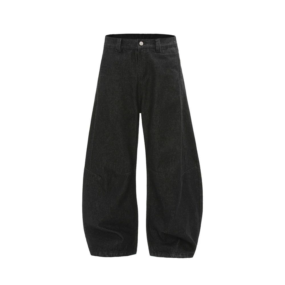 Japanese Brand × Jean Men's street loose wide-leg workwear scimitar jeans y2k Size US 32 / EU 48 - 1 Thumbnail