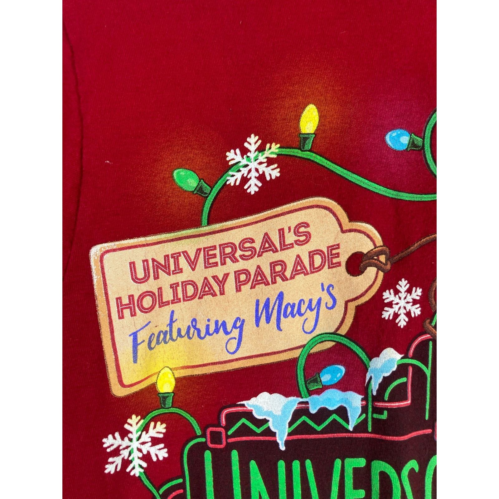 Universal Studios Universal's Holiday Parade Featuring Macy's Shirt Adult XS Size US XS / EU 42 / 0 - 6 Thumbnail