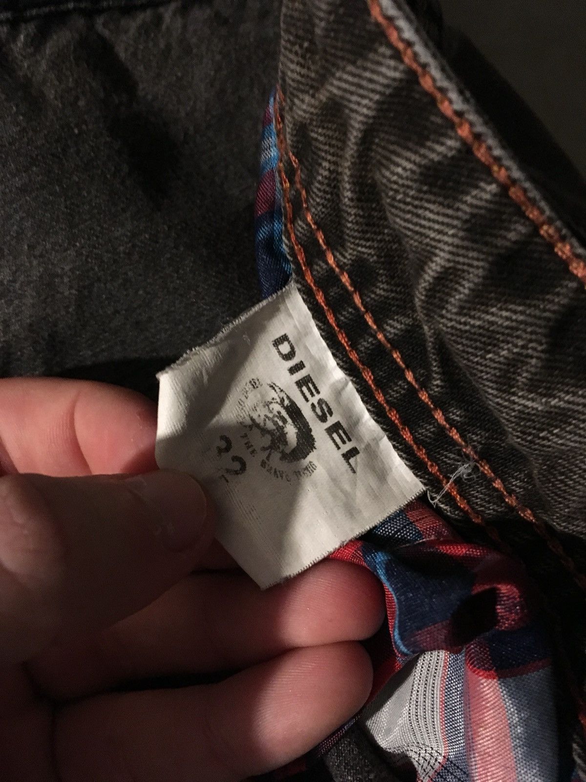 Diesel Diesel Tan/Brown Denim w/ Plaid Accents Size US 32 / EU 48 - 5 Thumbnail