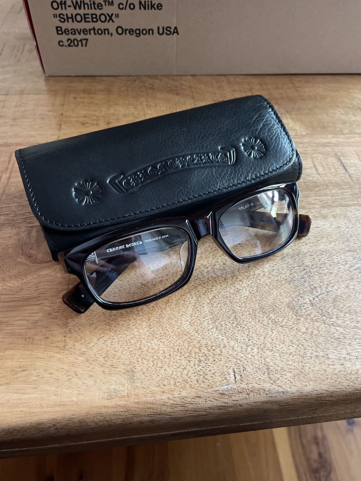 Chrome Hearts Chrome Hearts Splat-A Glasses | Grailed