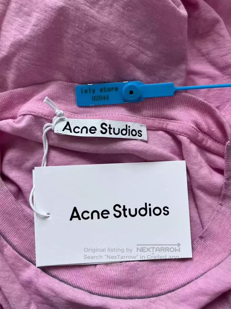 Acne Studios Acne Studios 1996 series retro logo round neck short sleev Size US L / EU 52-54 / 3 - 5 Thumbnail
