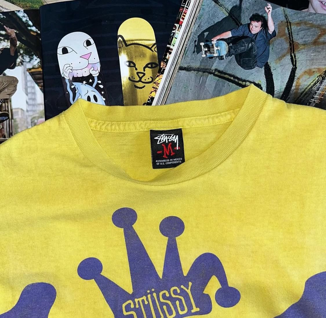 Stussy VINTAGE T SHIRT STUSSY Size US M / EU 48-50 / 2 - 7 Thumbnail