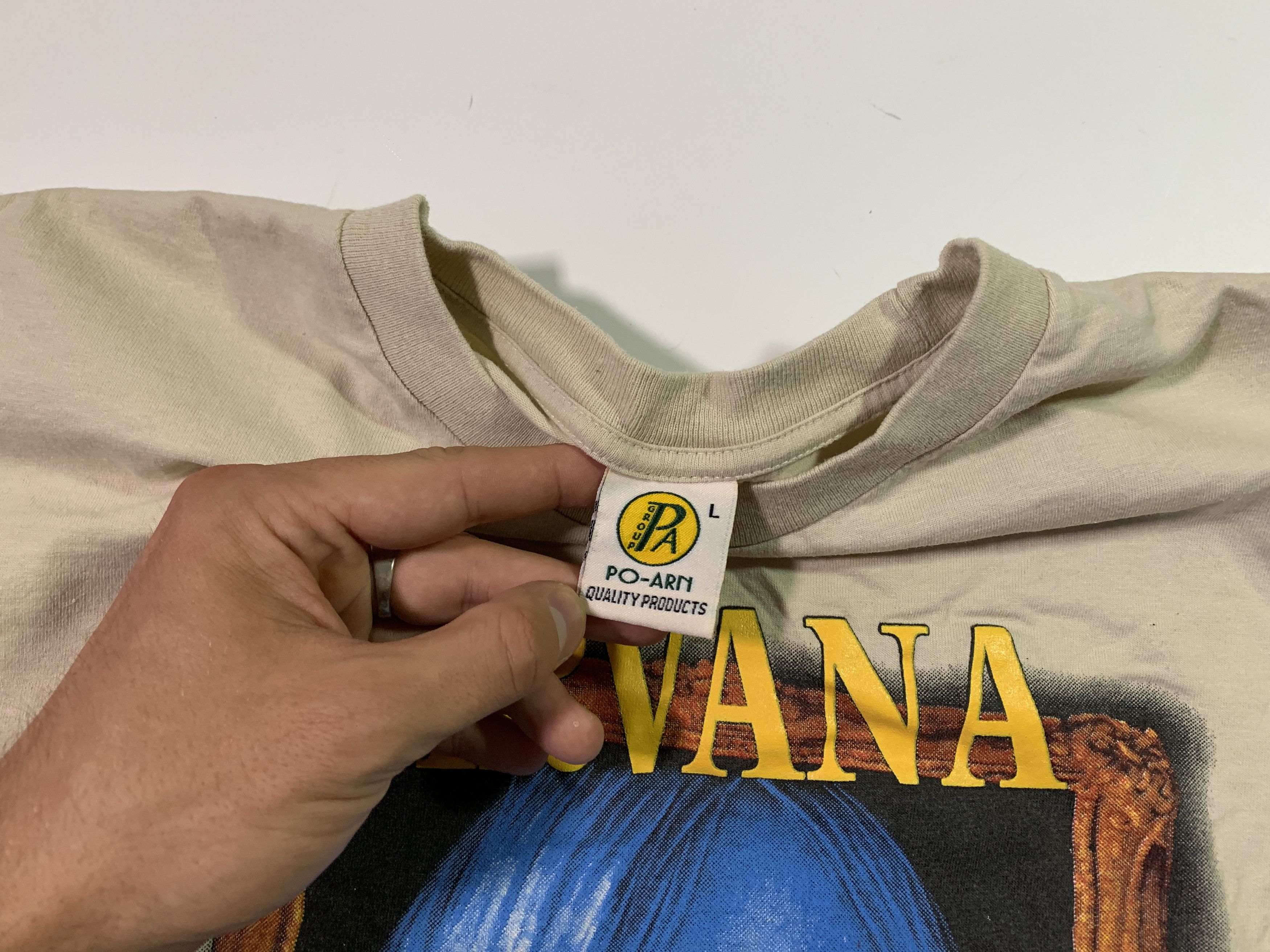Band Tees × Nirvana × Vintage Vintage Nirvana Memories Of Kurt Cobain Long Sleeve Tee Size US L / EU 52-54 / 3 - 3 Thumbnail