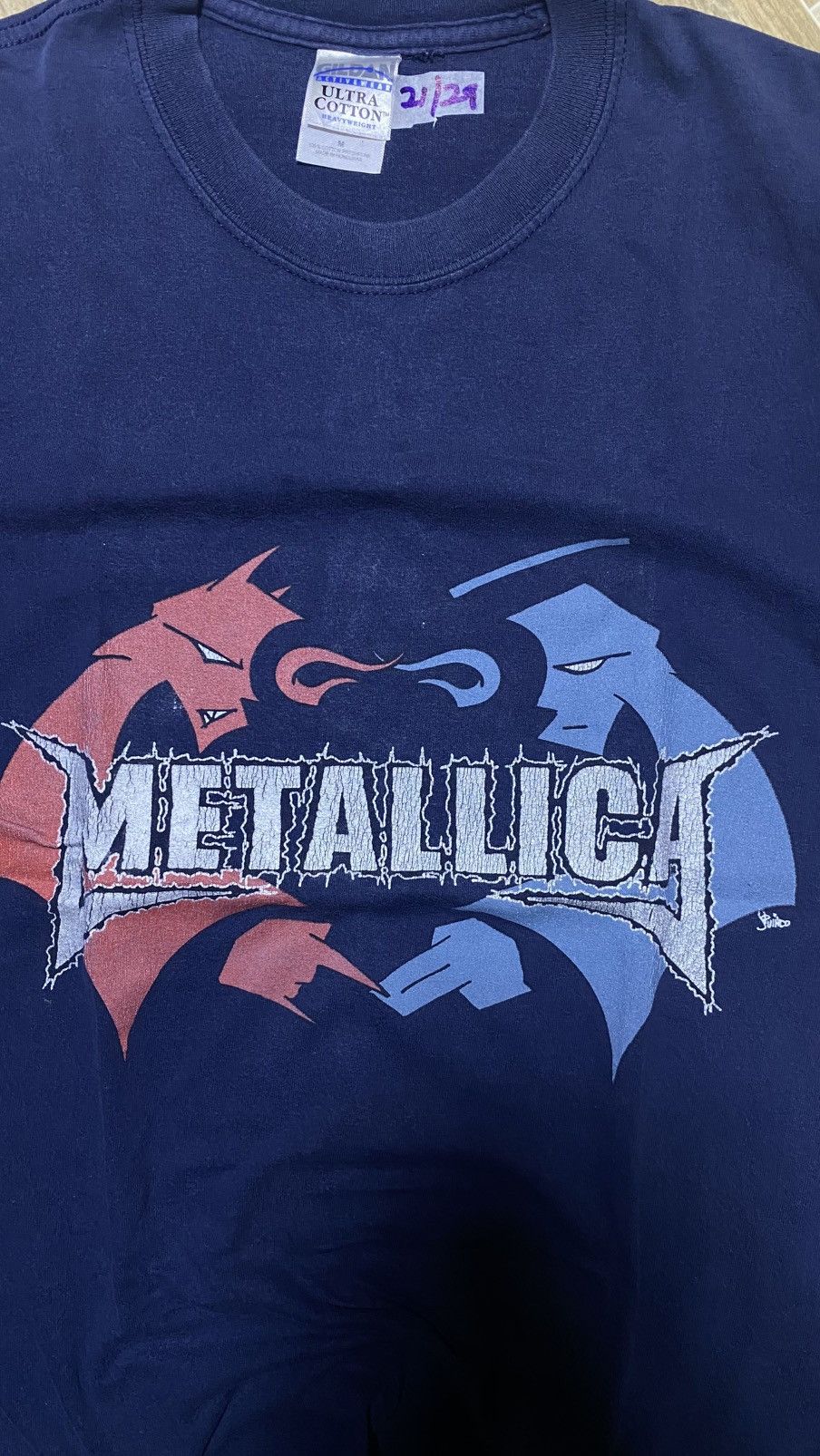 Band Tees × Metallica Metallica Band Tee Size US M / EU 48-50 / 2 - 3 Thumbnail