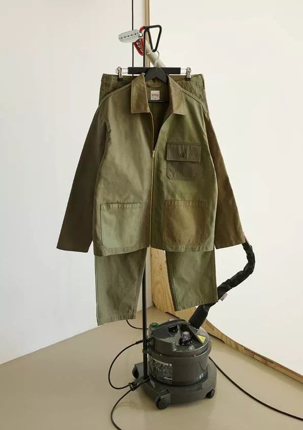 H&M Edition by John Boyega Utility Set (Color-Blocked Green) Size US M / EU 48-50 / 2 - 2 Thumbnail