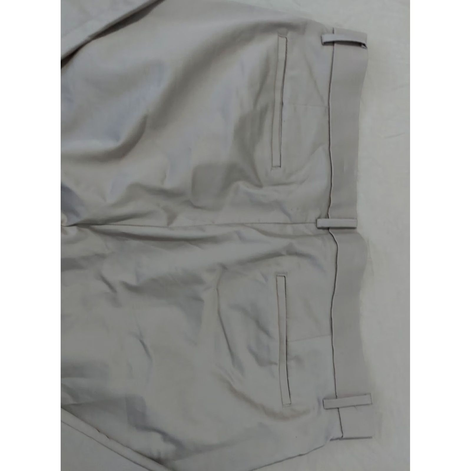 Banana Republic Banana Republic Dress Pants Mens 38x32 Regular Beige Khaki Slack Trouser Performance Dress Pants Mens Beige 90s Size US 32 / EU 48 - 2 Thumbnail