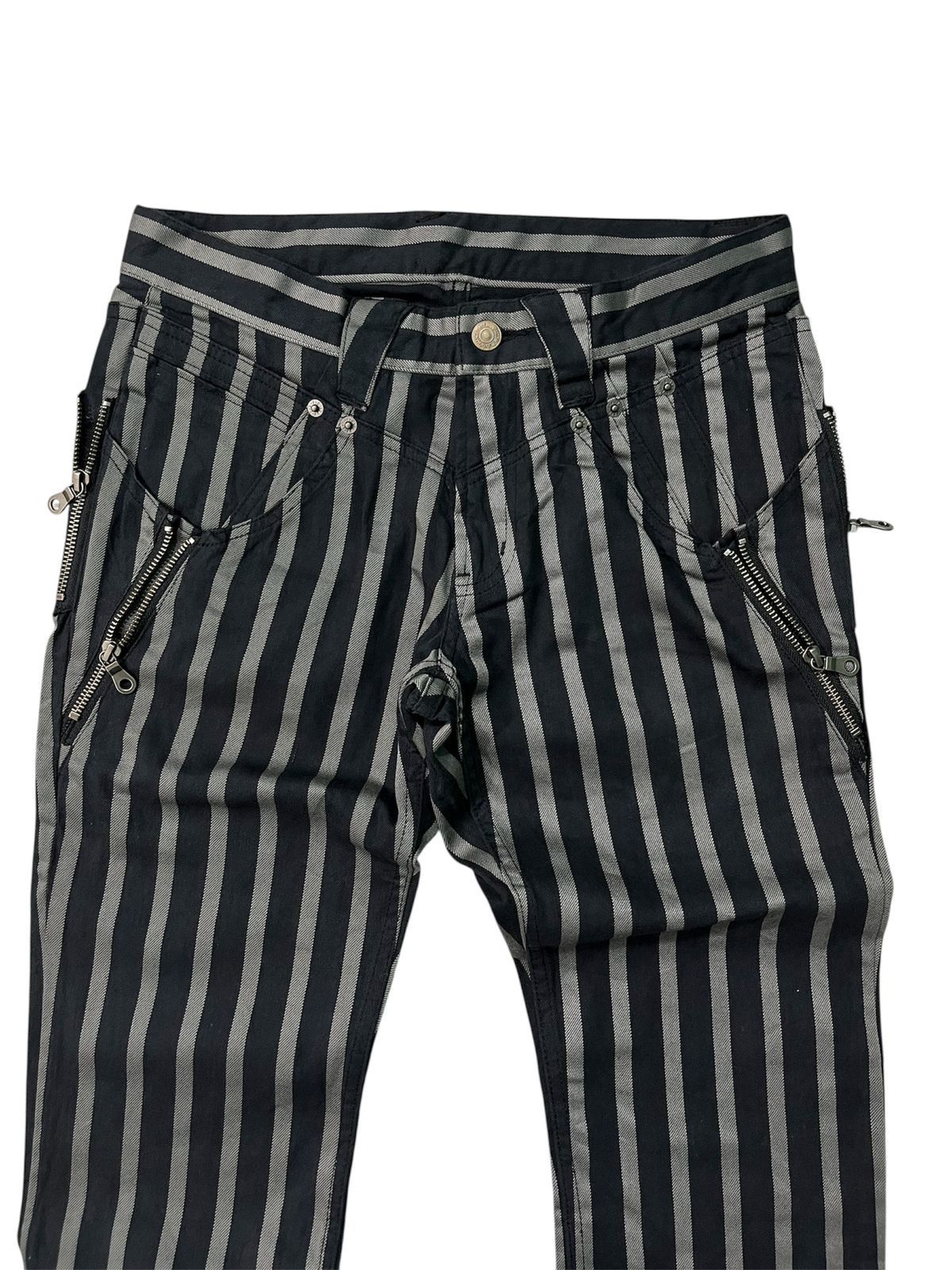 PPFM PPFM Multi Zipper Punk Style Pants Size US 30 / EU 46 - 3 Thumbnail