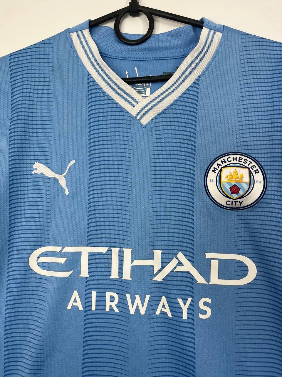 Puma Manchester City 2020 2021 Home Shirt Football Jersey Puma S Size US S / EU 44-46 / 1 - 2 Thumbnail