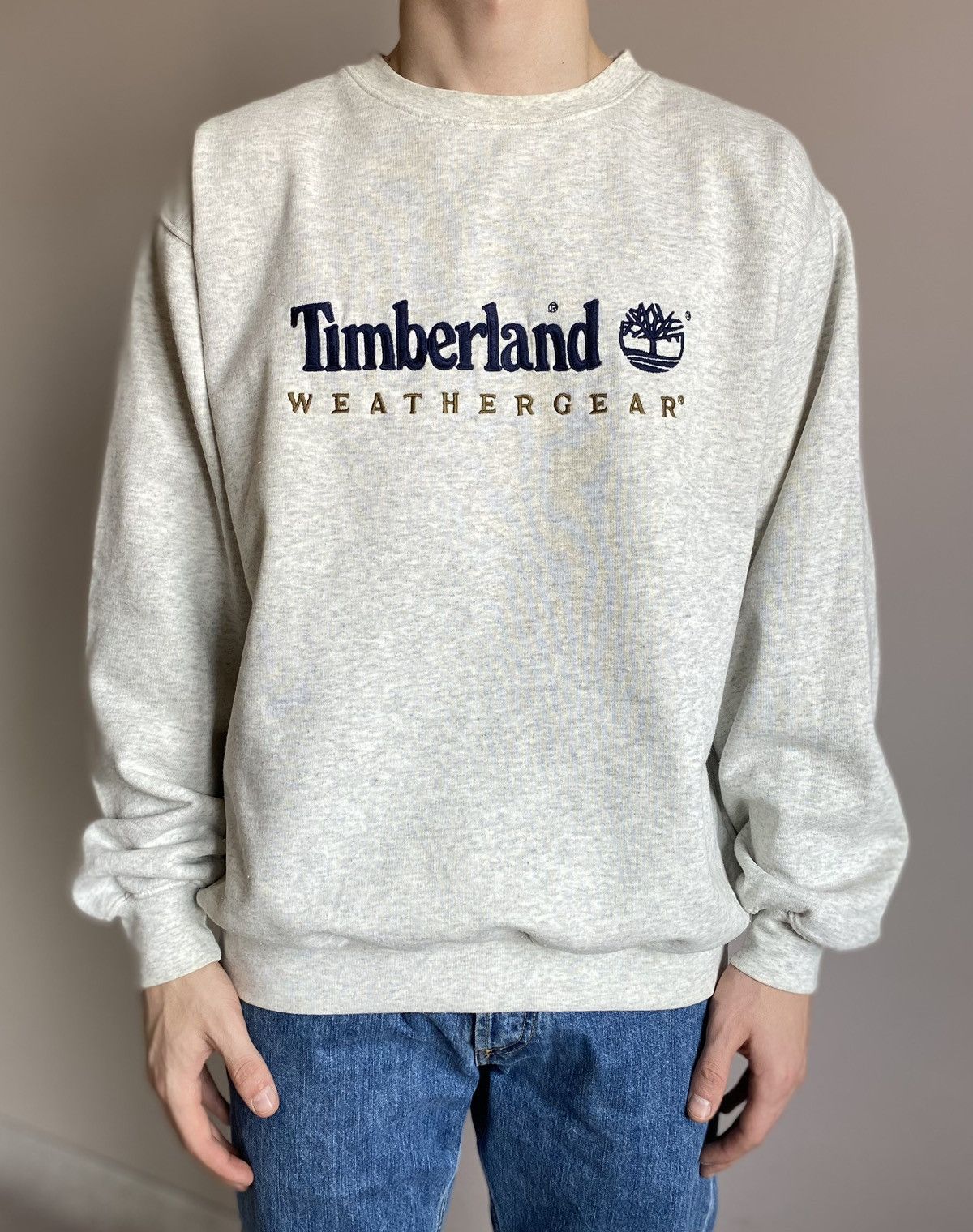 Vintage Timberland Logo Sweatshirt